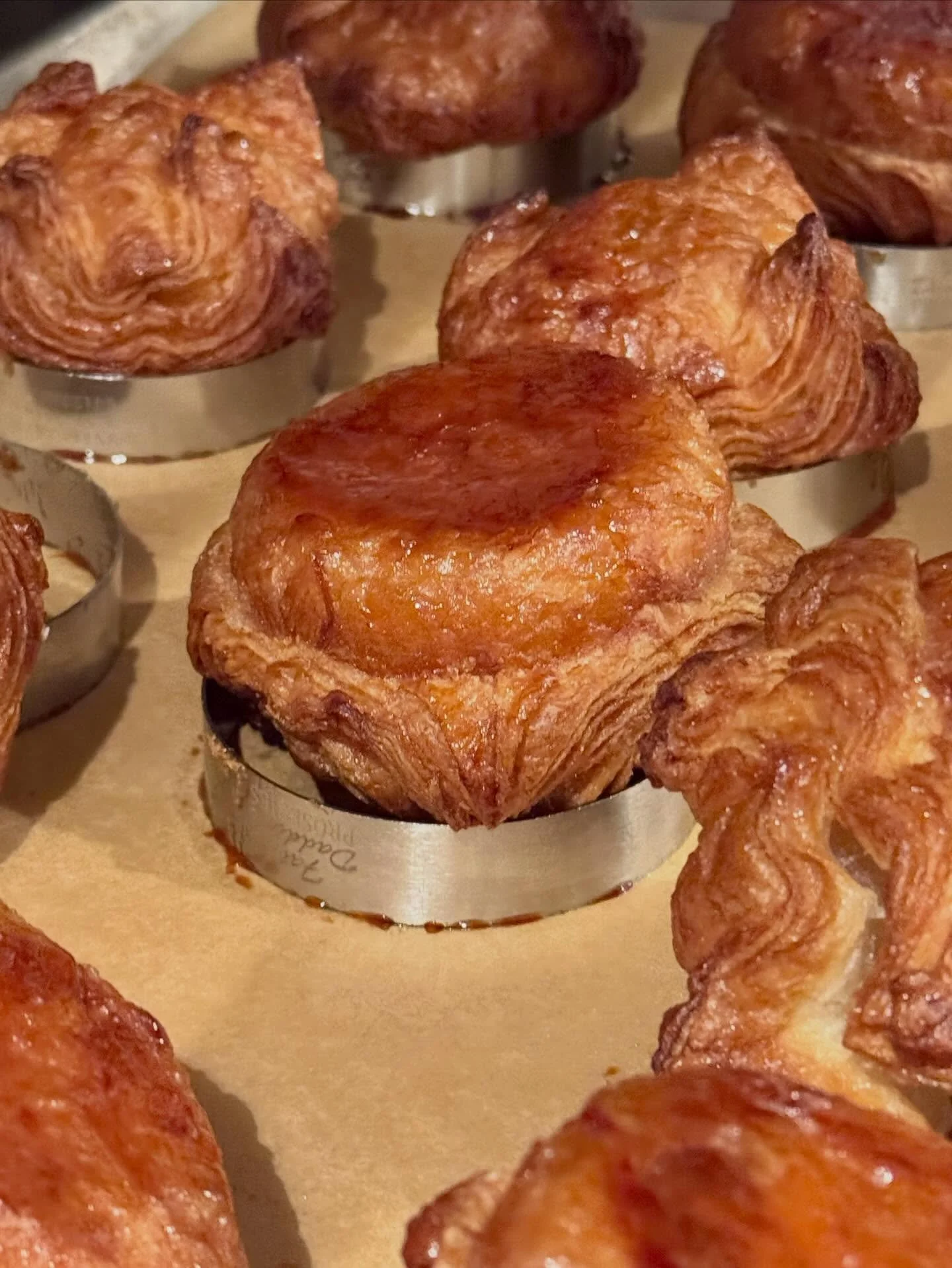 Nothing better than fresh pastries out of the oven.
