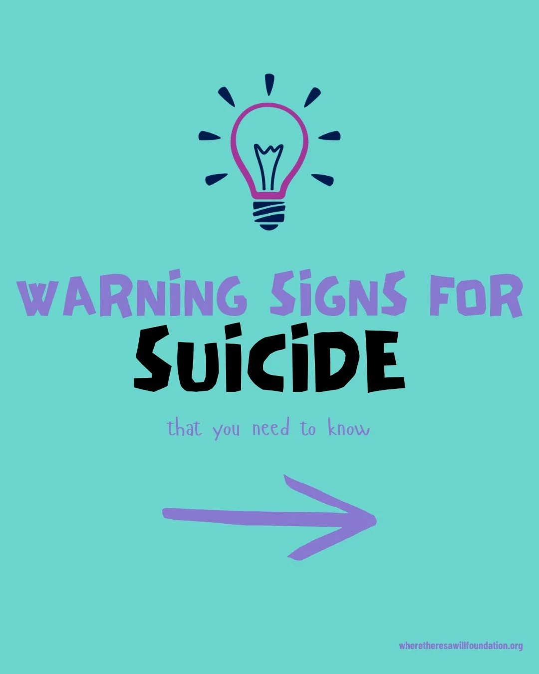 💡 Recognizing the Signs of Suicide 💡
It&rsquo;s important to know the signs that someone may be struggling. These can include withdrawing from friends and family, changes in mood, talking about hopelessness, or giving away belongings.

By understan