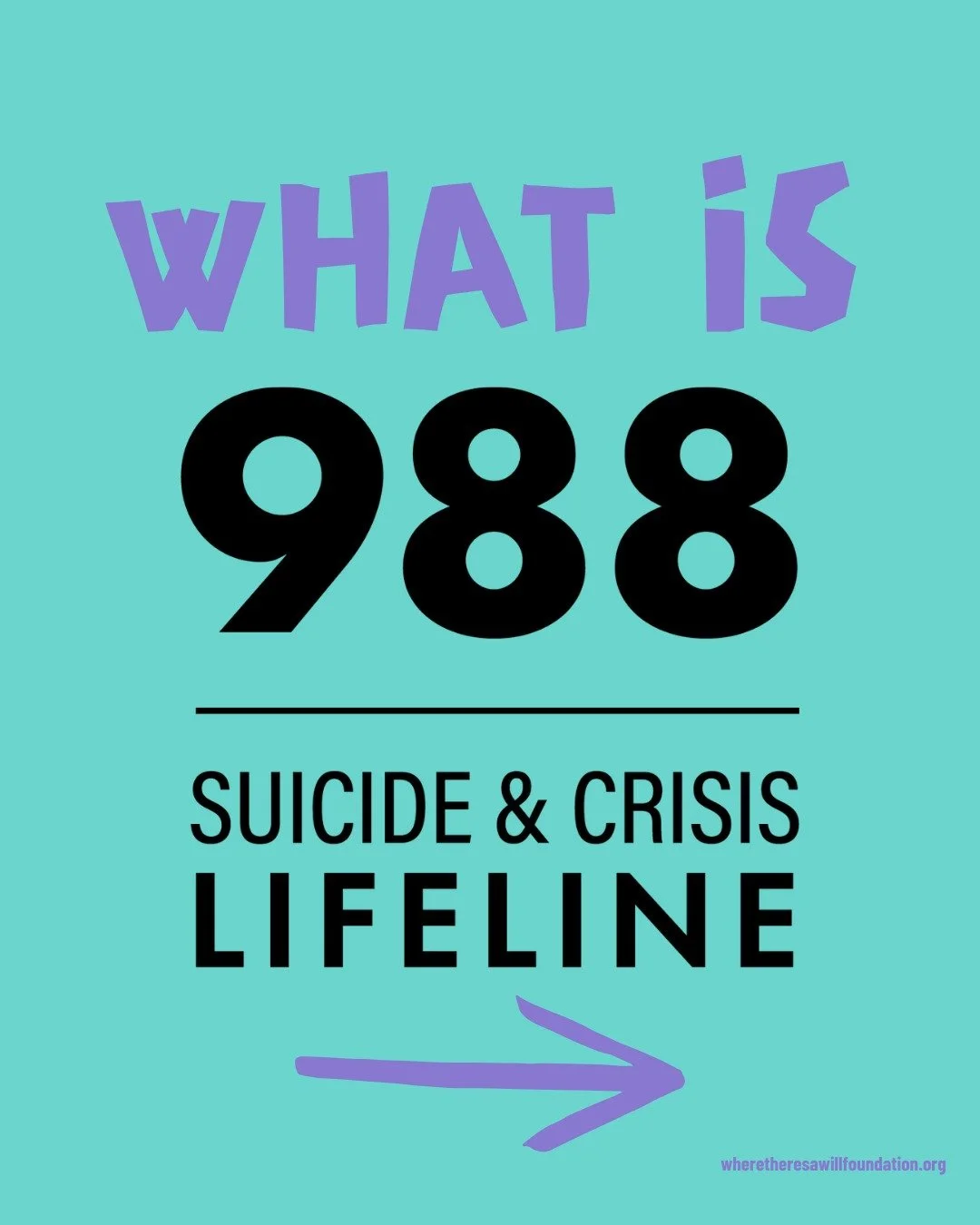 🌟 Did you know you can dial 988 for immediate help? 🌟

The 988 Suicide &amp; Crisis Lifeline is available 24/7 for anyone struggling with suicidal thoughts, mental health challenges, or emotional distress. 💙

📞 Call or text 988
💬 Chat online at 