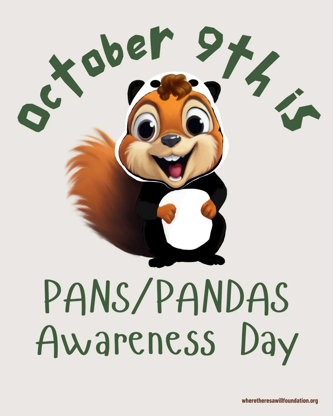 October 9th is PANS/PANDAS Awareness Day! 💚
PANS and PANDAS are autoimmune conditions that can cause sudden changes in a child&rsquo;s behavior, emotions, and physical health after an infection. Symptoms can include anxiety, OCD, tics, rage, and mor