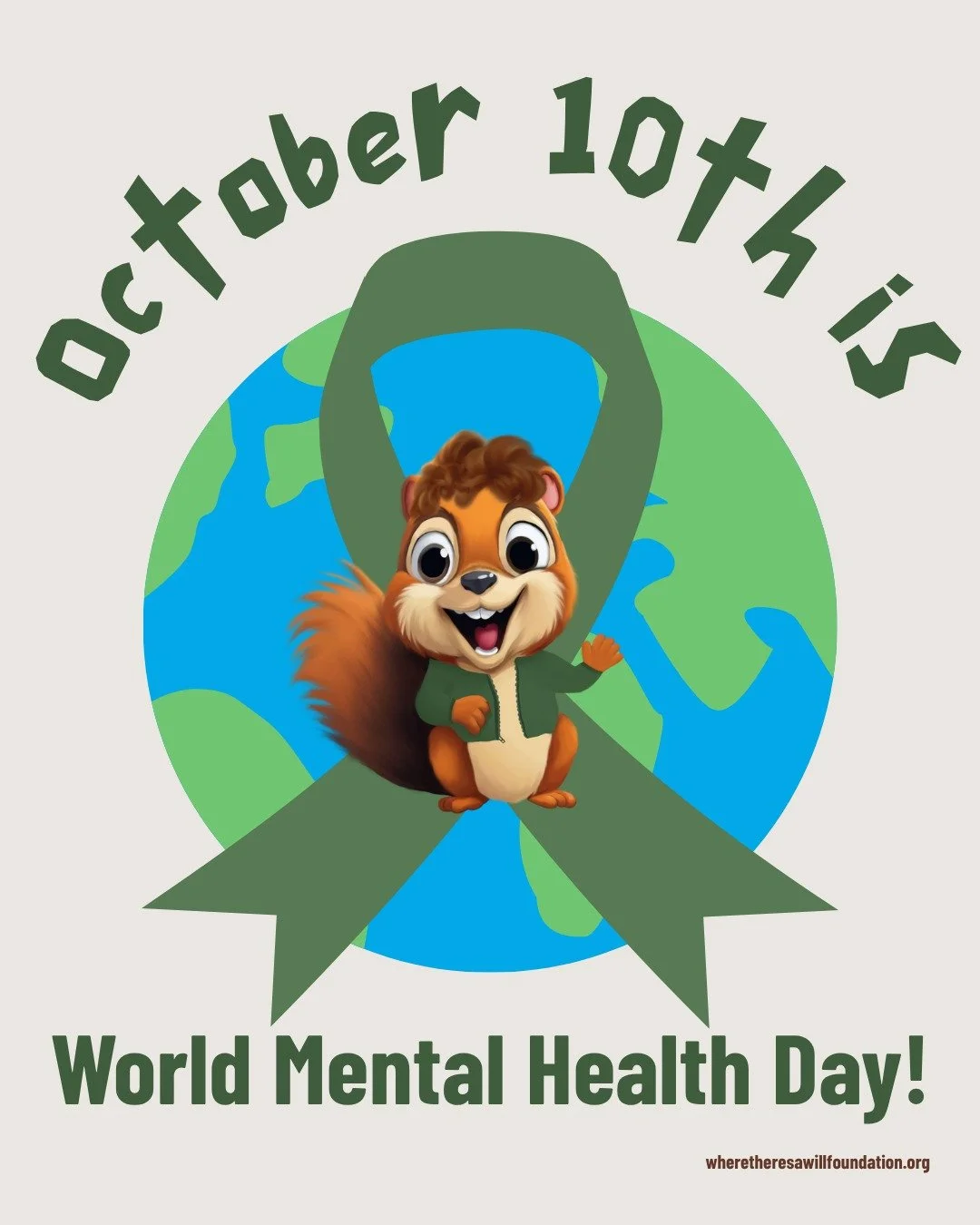🌍💚 October 10th is World Mental Health Day! 💚🌍

Today we&rsquo;re raising awareness about the importance of mental health for people of all ages. Did you know that 1 in 5 U.S. adults experiences mental illness, and 17% of youth ages 6&ndash;17 li