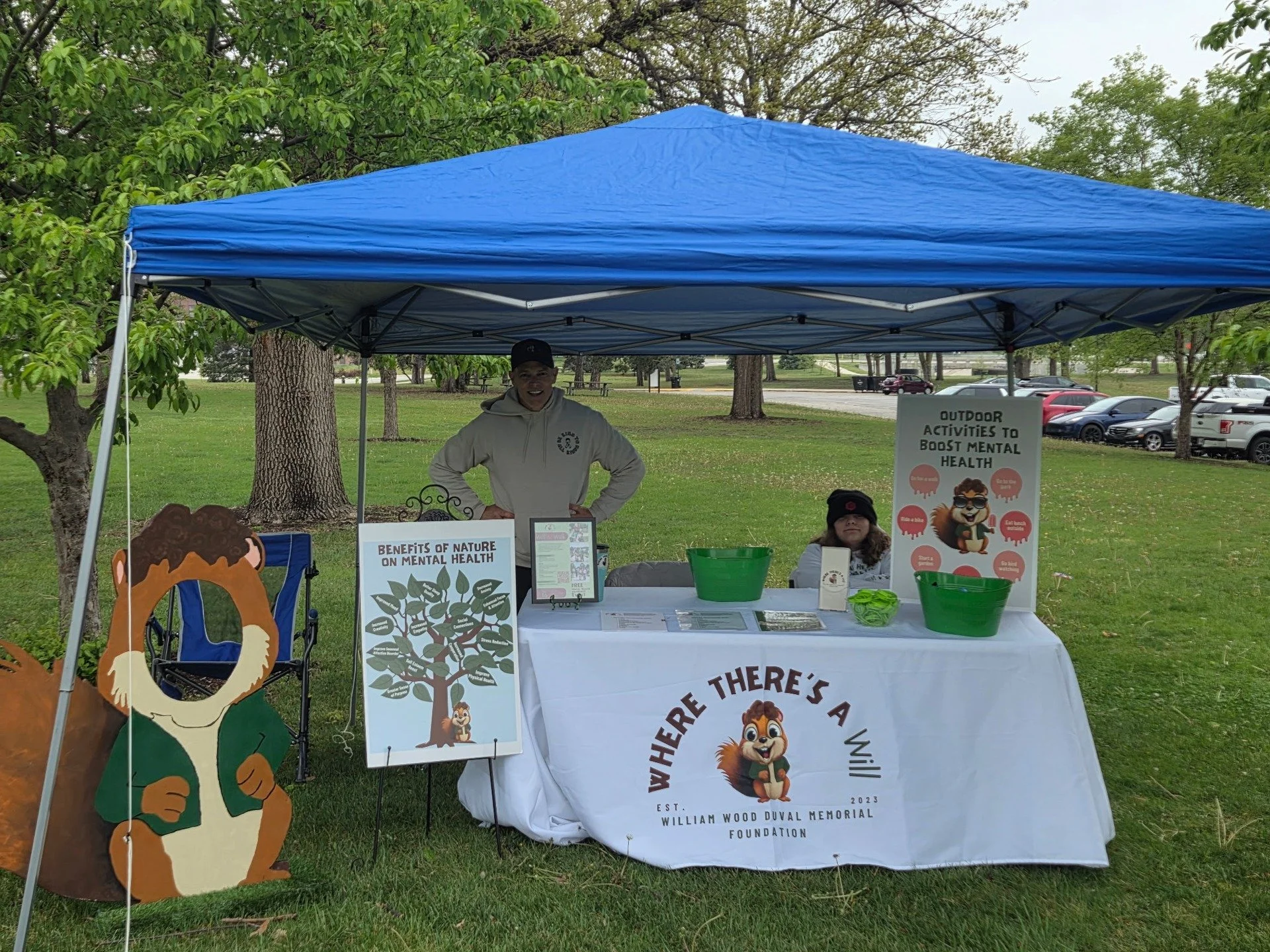Thank you to the Arbor Day Foundation for inviting us to be a part of Arbor Day LNK yesterday! 🌳 We had fun meeting new faces and educating about mental health!