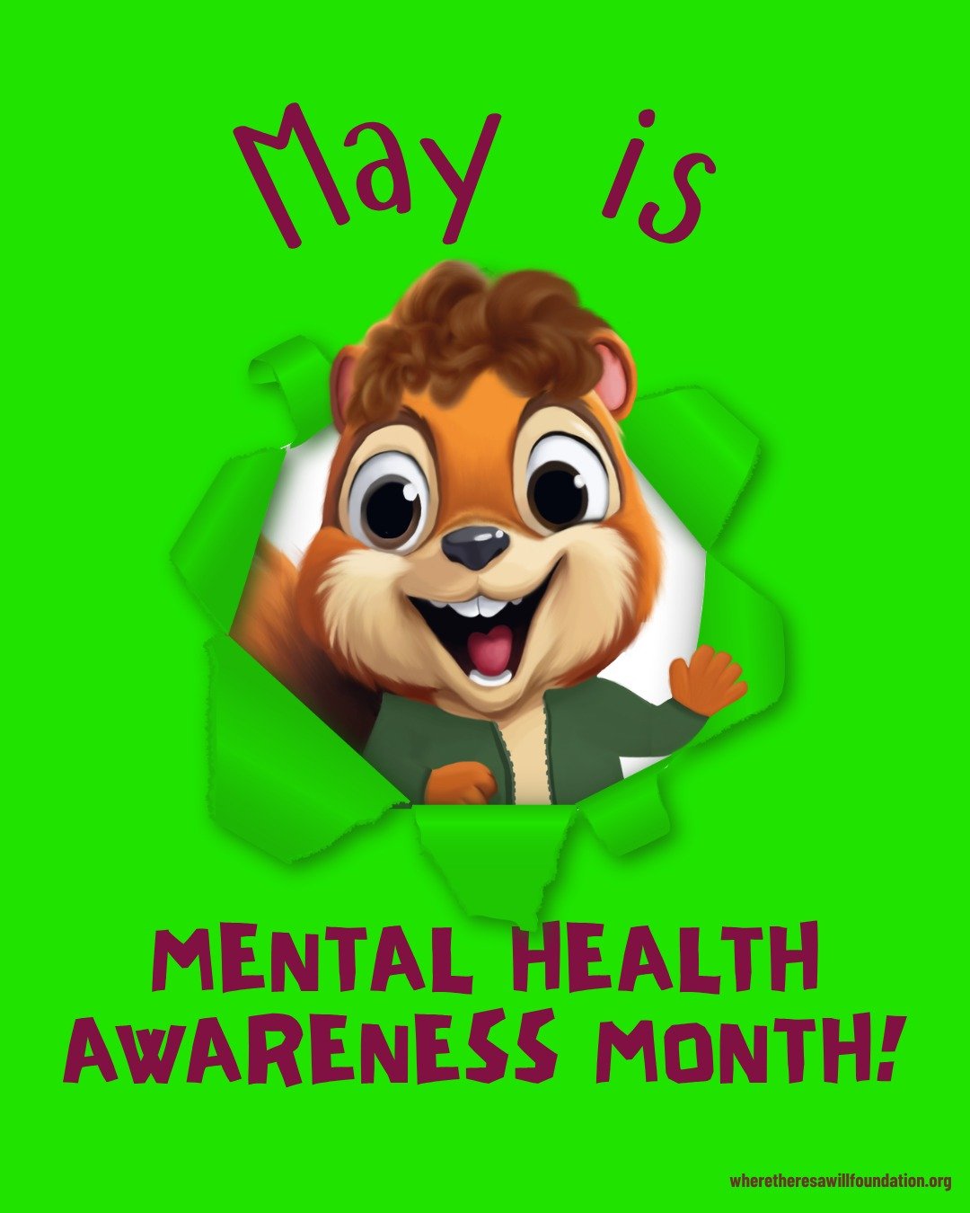 May is #mentalhealthawarenessmonth ! We are celebrating all mental health all month long! And we invite you to join us at Will's Walk on May 16th for a community celebration for mental health! Register for free today at the link in bio
