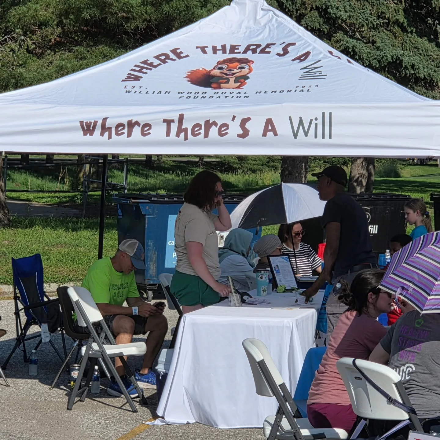 Thank you to our friends at SCIP for having us at Hop, SCIP, Run, &amp; Jump! We had fun despite the heat and met so many new people!