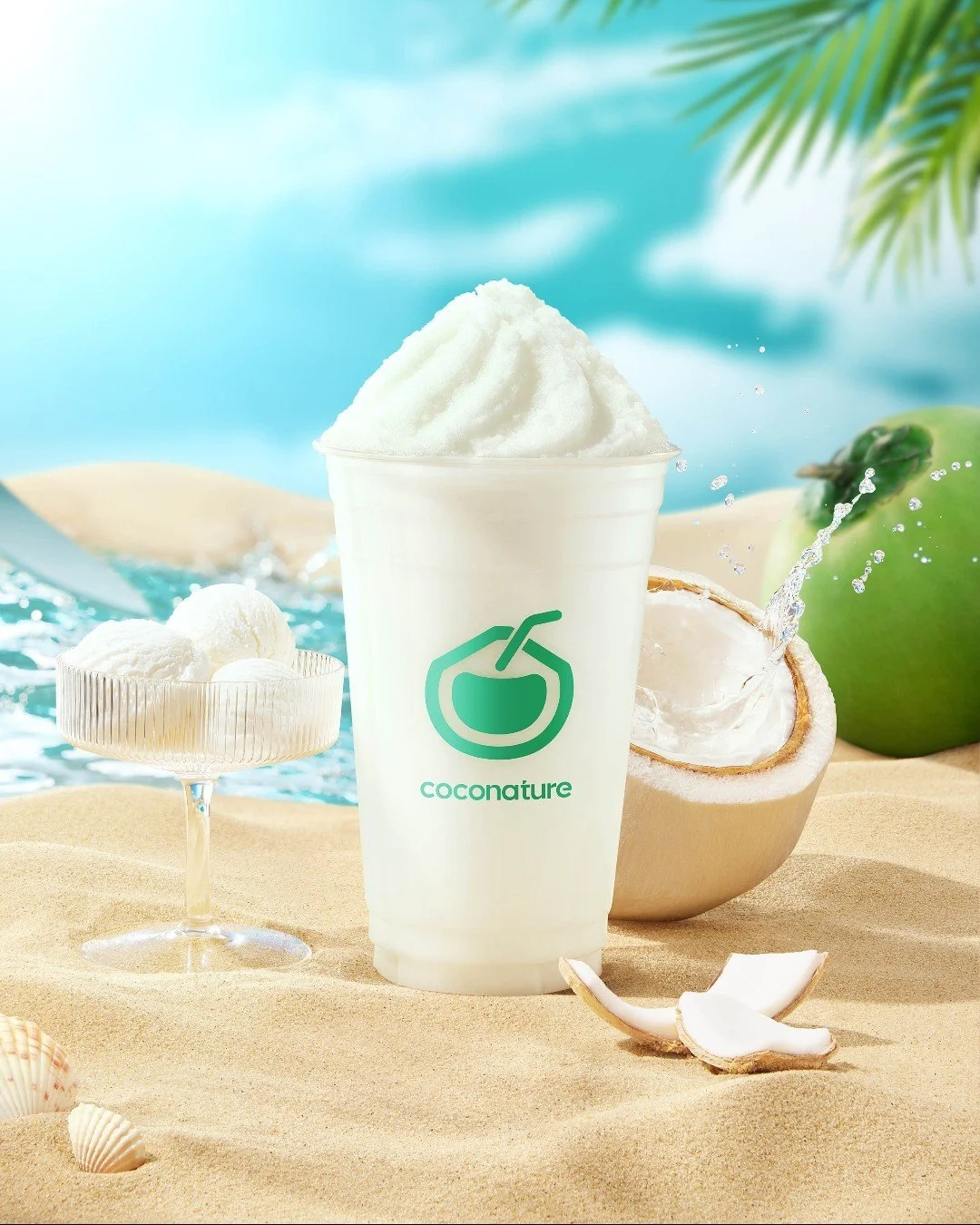 If you're looking for fresh coconut smoothies in Sydney, look no further! 🥥
Each drink is crafted with fresh coconut, blended right on site, and includes chunks of coconut flesh for added texture. It's the perfect hydrating pick-me-up packed with e