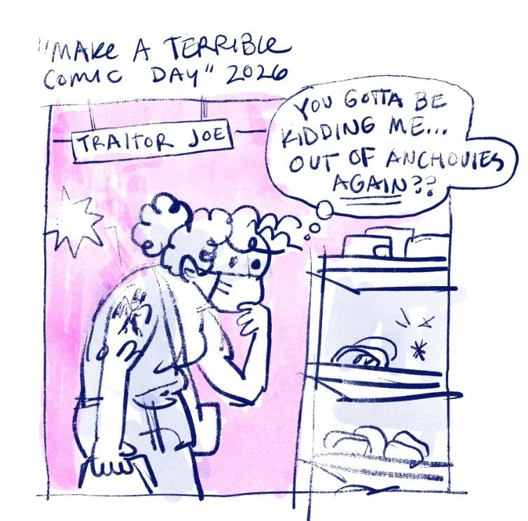 #makeaterriblecomicday2026 entry