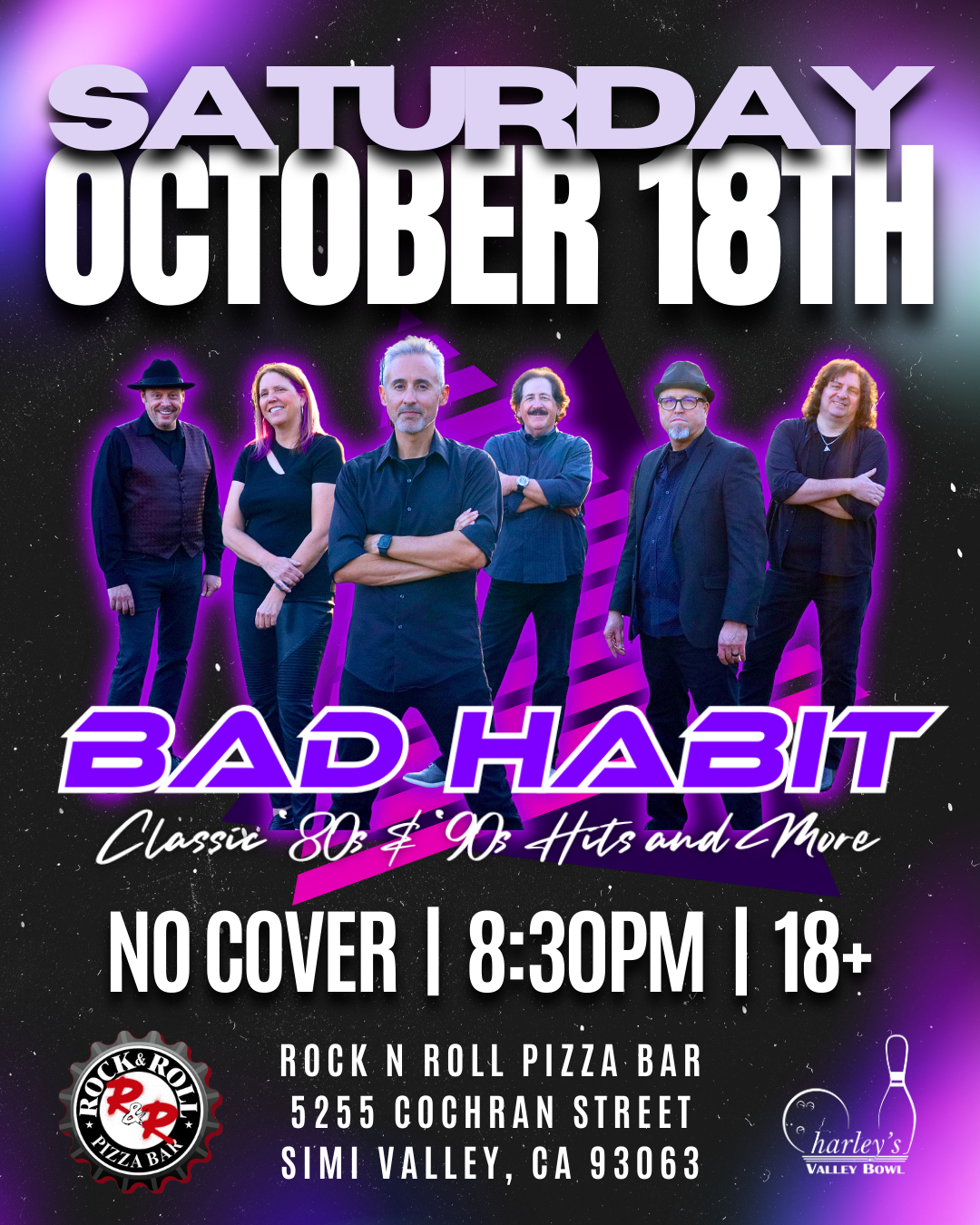 New Years Eve Bash @ Rock n' Roll Pizza Bar