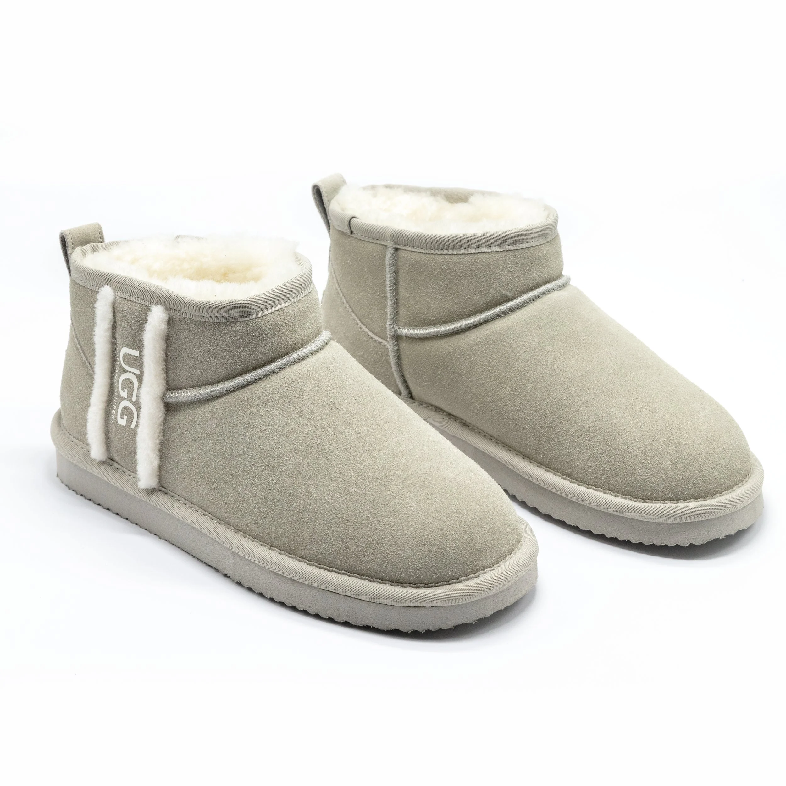 Women's Sheepskin & Leather Slipper Boot