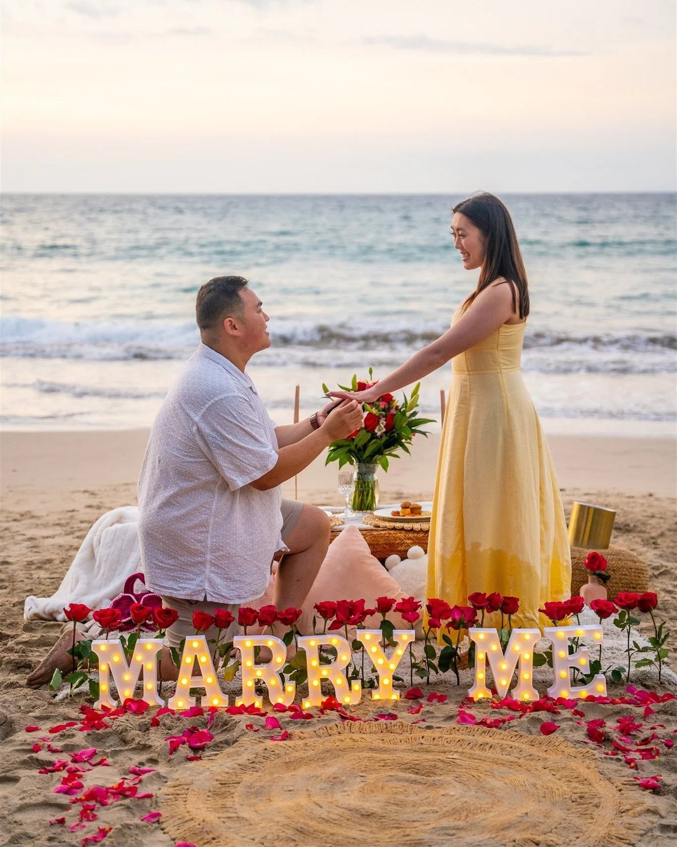 A perfect moment for a perfect yes. 💍 

These two shared such a beautiful moment together. Their proposal unfolded quietly along the shoreline, filled with emotion, surprise, and the sweetest reactions. They were a joy to photograph and ended the ev