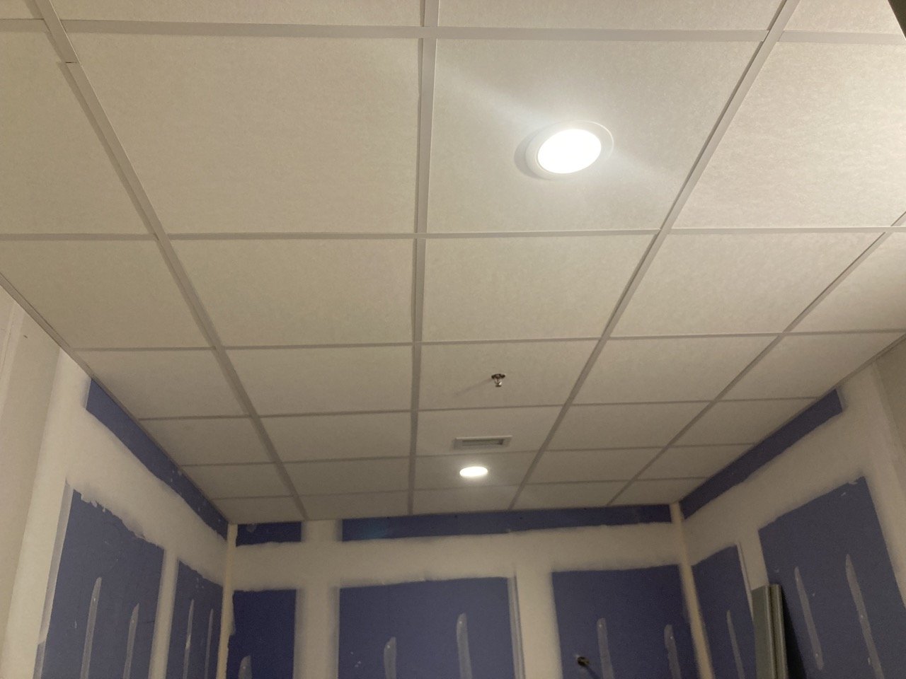 Lake Country Fire Hall T-Bar ceiling