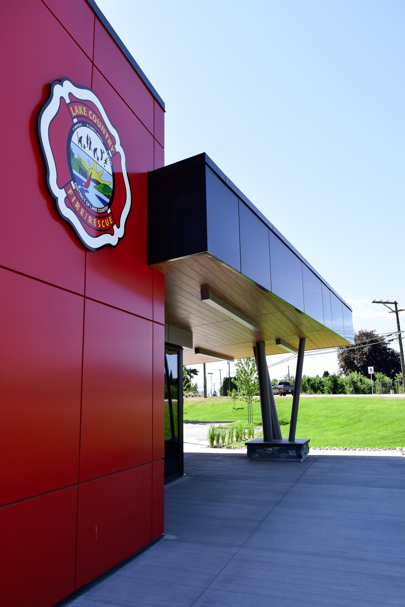Lake Country Fire Hall exterior