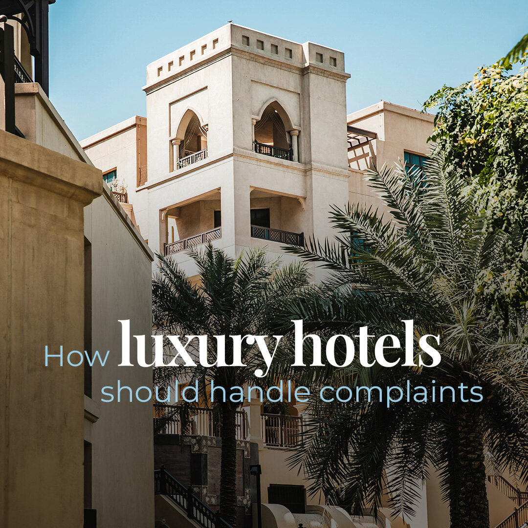 Handling complaints with grace and efficiency is the art that sets luxury hotels apart. 🌟 It's about listening attentively, responding promptly, and resolving proactively. Here's the gold standard approach: 
 
◾Understand the issue from the guest's 