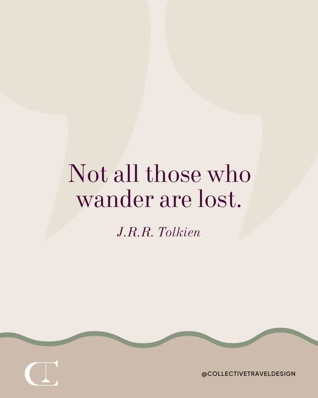 At Collective Travel Design, we embrace the wanderers &mdash; because we know where to take them. 🌍🗺️ 

#AdventureAwaits #CollectiveTravel #CollectiveTravelDesign