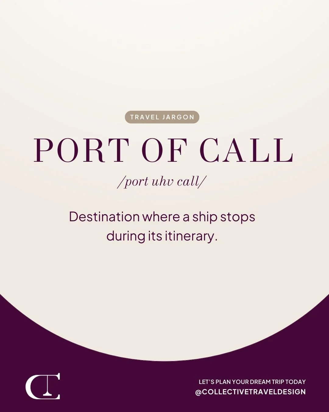 Every cruise comes with exciting ports of call &mdash; would you choose a tropical island, a historic city, or both?

#PortOfCall#CruiseAdventure #IslandHopping #ExploreTheWorld #TravelDreams #CollectiveTravel #CollectiveTravelDesign