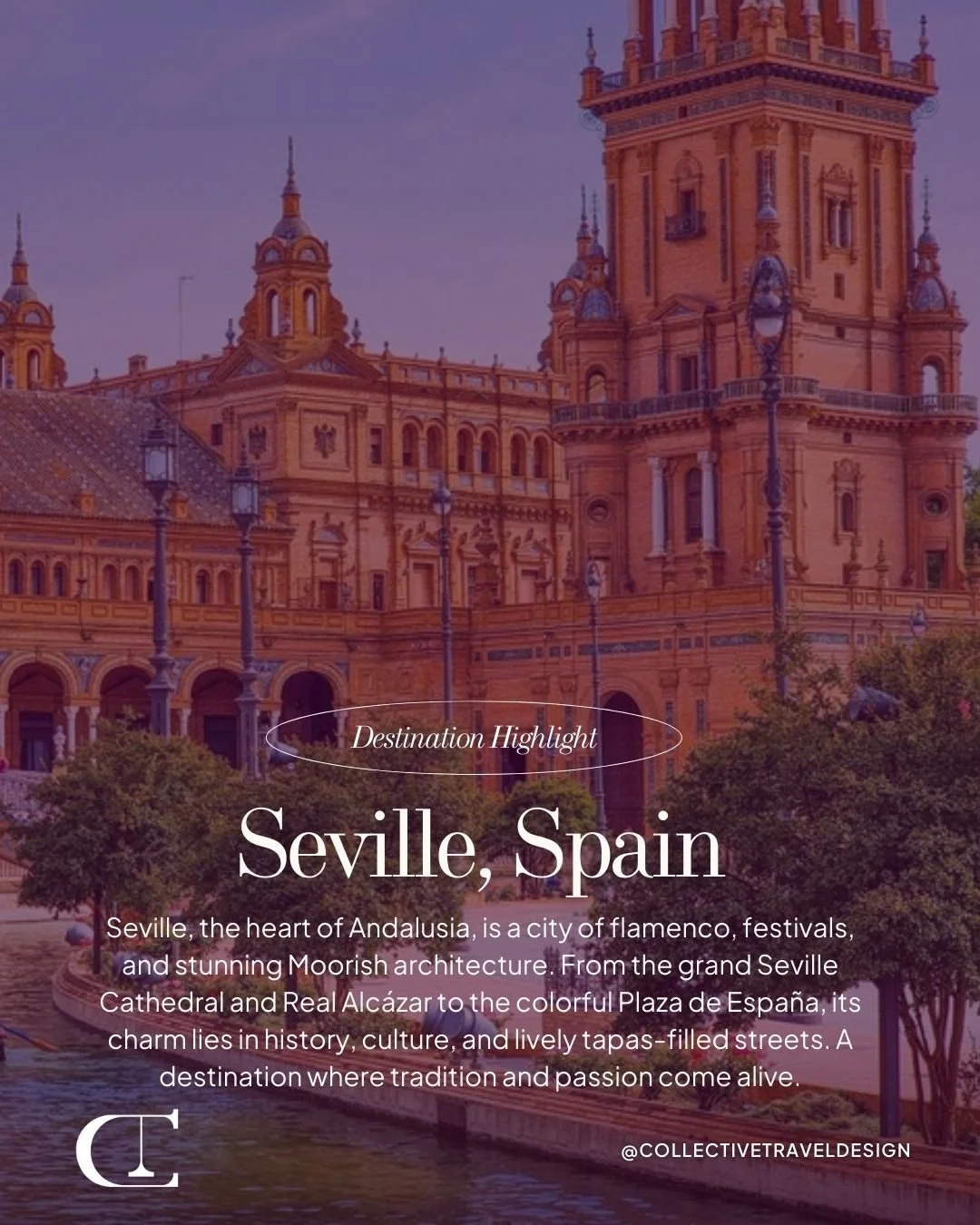 Lose yourself in Seville, where history whispers in every archway and passion fills the air. Moorish arches, grand cathedrals, and timeless passion at every turn.

If Spain is calling, would you answer with a trip to Seville first? ✈️🇪🇸

#Spain #Ex