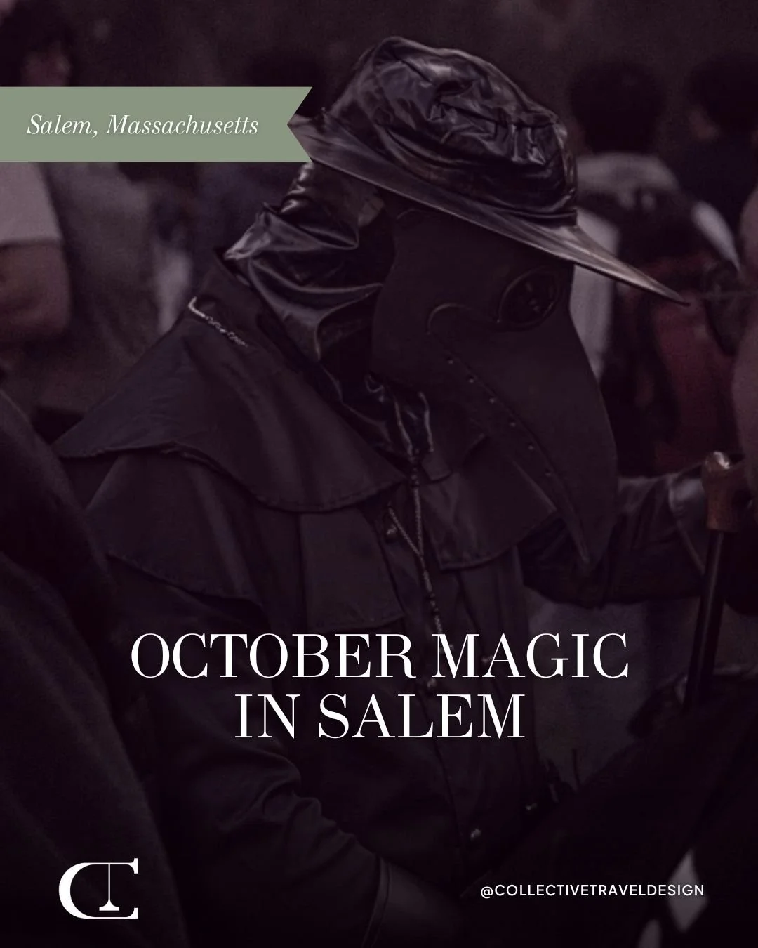 From witch trials to candlelit ghost walks, Salem&rsquo;s past still whispers through its cobblestone streets. Step into history this Halloween.

Would you walk these haunted streets after dark?

#SalemMassachusetts #WitchCityWanderlust #SpookyTravel