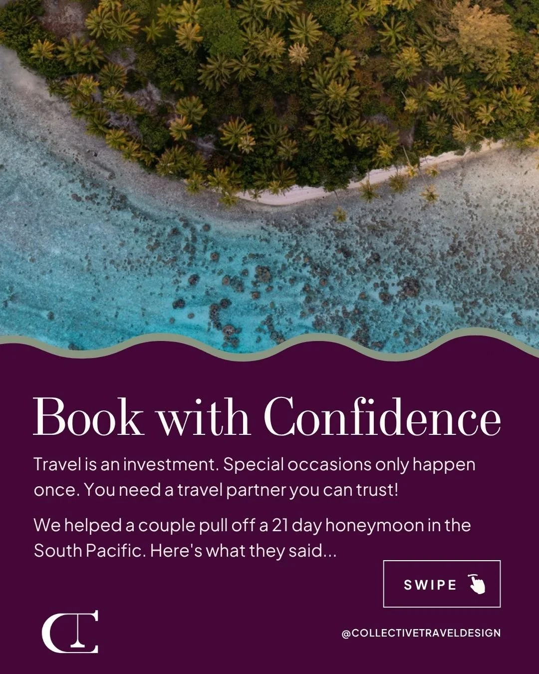 From flights to ferries, every moment was seamless. Planned to perfection, felt like VIPs the whole way. Dream honeymoon = unlocked. 🌺🌊

That&rsquo;s the Collective Travel touch. 

#RomanticGetaway #DreamEscape #ExploreTheWorld #CollectiveTravel #C