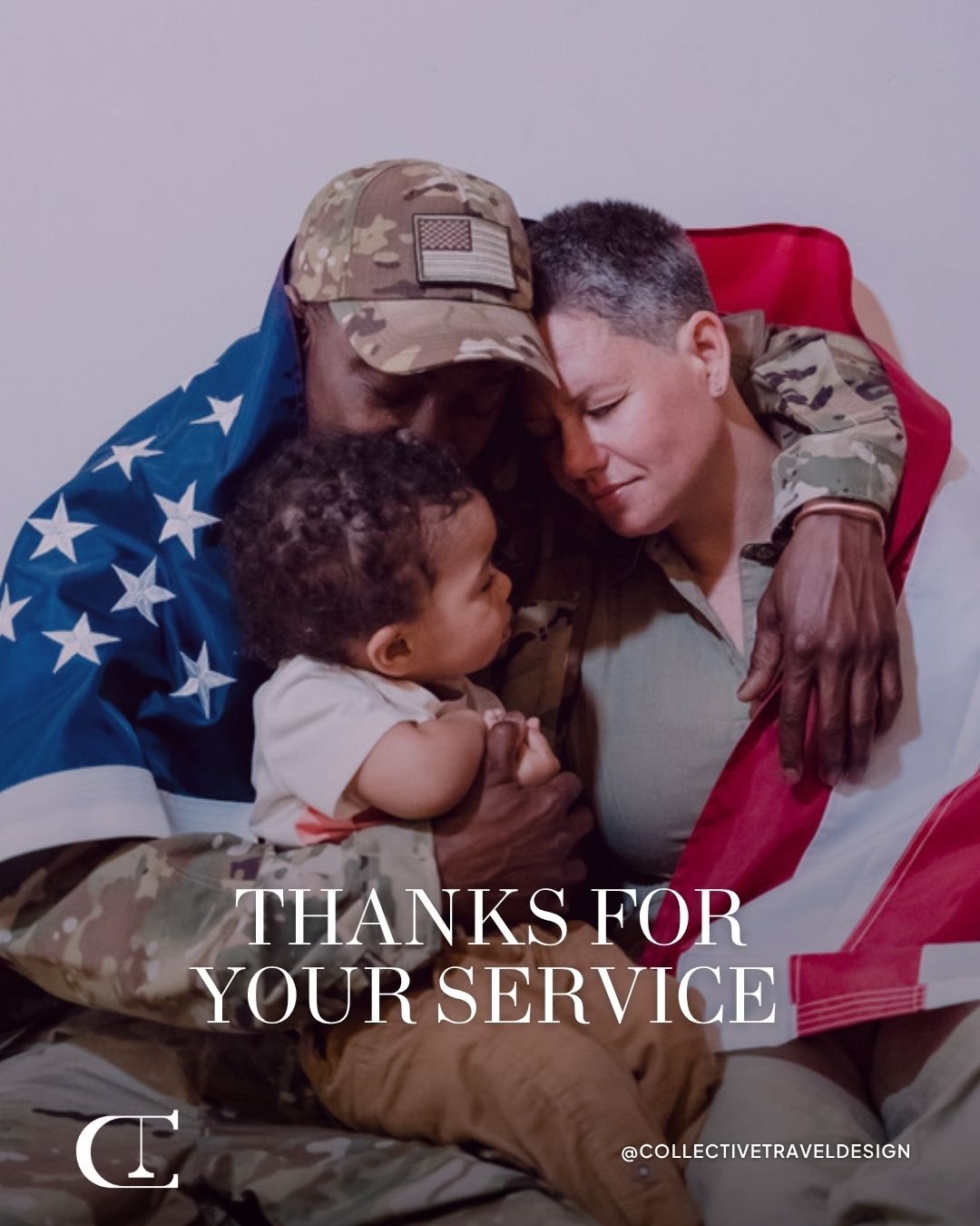 Today and every day, we honor those who served.

May your journeys be filled with peace, reflection, and moments of gratitude. 🇺🇸

#VeteransDay #HonoringHeroes #SeeTheWorldWithHeart #CollectiveTravel #CollectiveTravelDesign