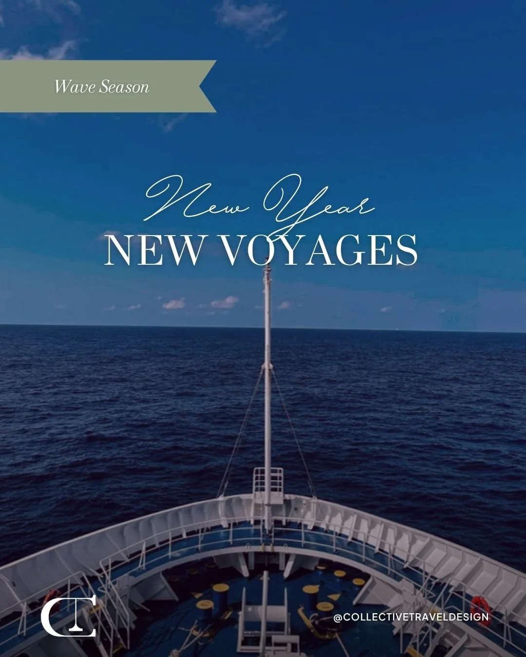 New year, new horizons 🌊

Step into 2026 with adventures waiting beyond every wave. From island escapes to luxury cruises, this is the season to set sail on fresh beginnings.  Click the link in our bio to plan your escape.

🚢 Book during Wave Seaso