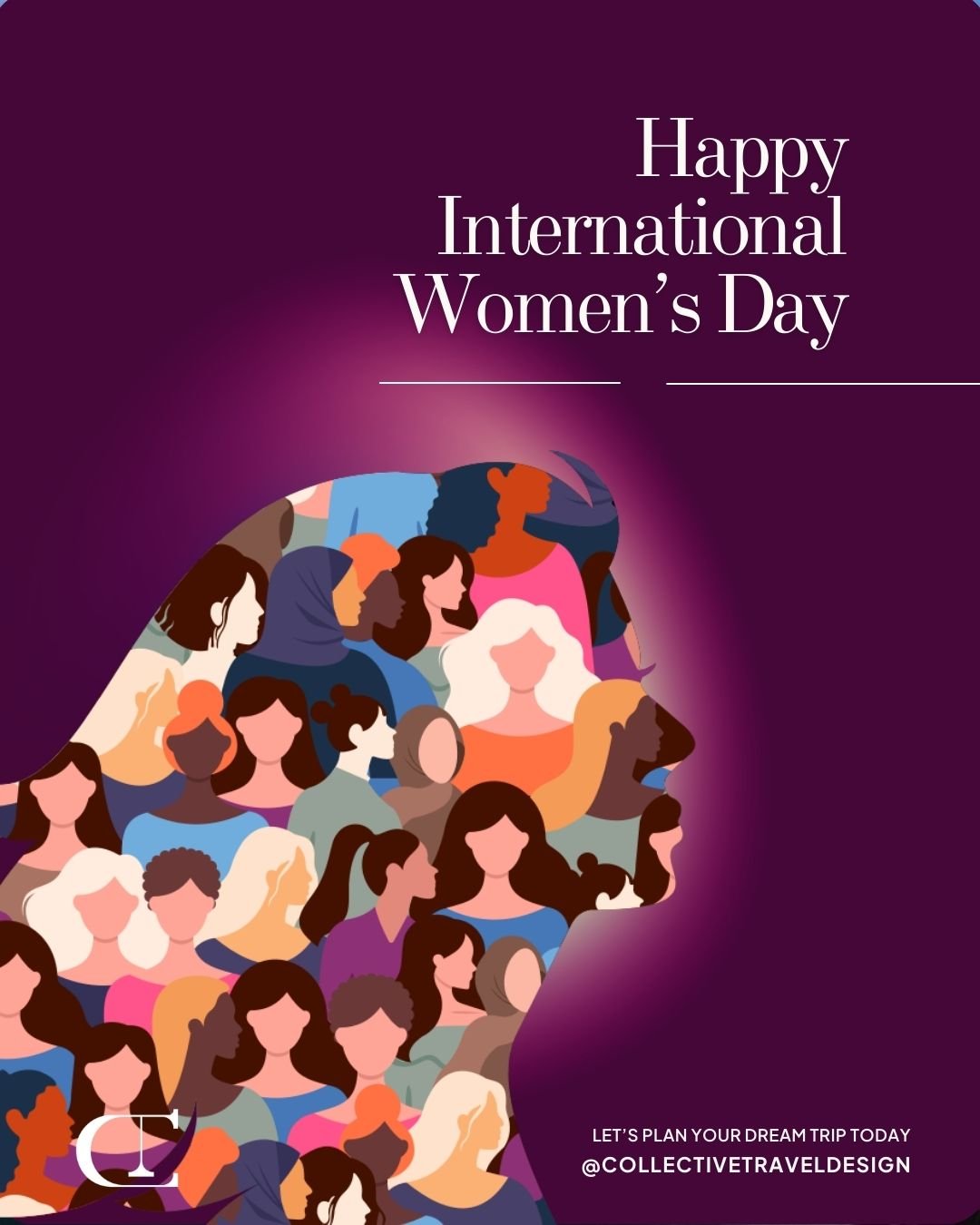 Happy International Women's Day! 💜 

Today we celebrate the trailblazers, dreamers, entrepreneurs, travelers, and changemakers who inspire us every day.

To the women who dare to explore the world, build businesses, and create their own paths, this 