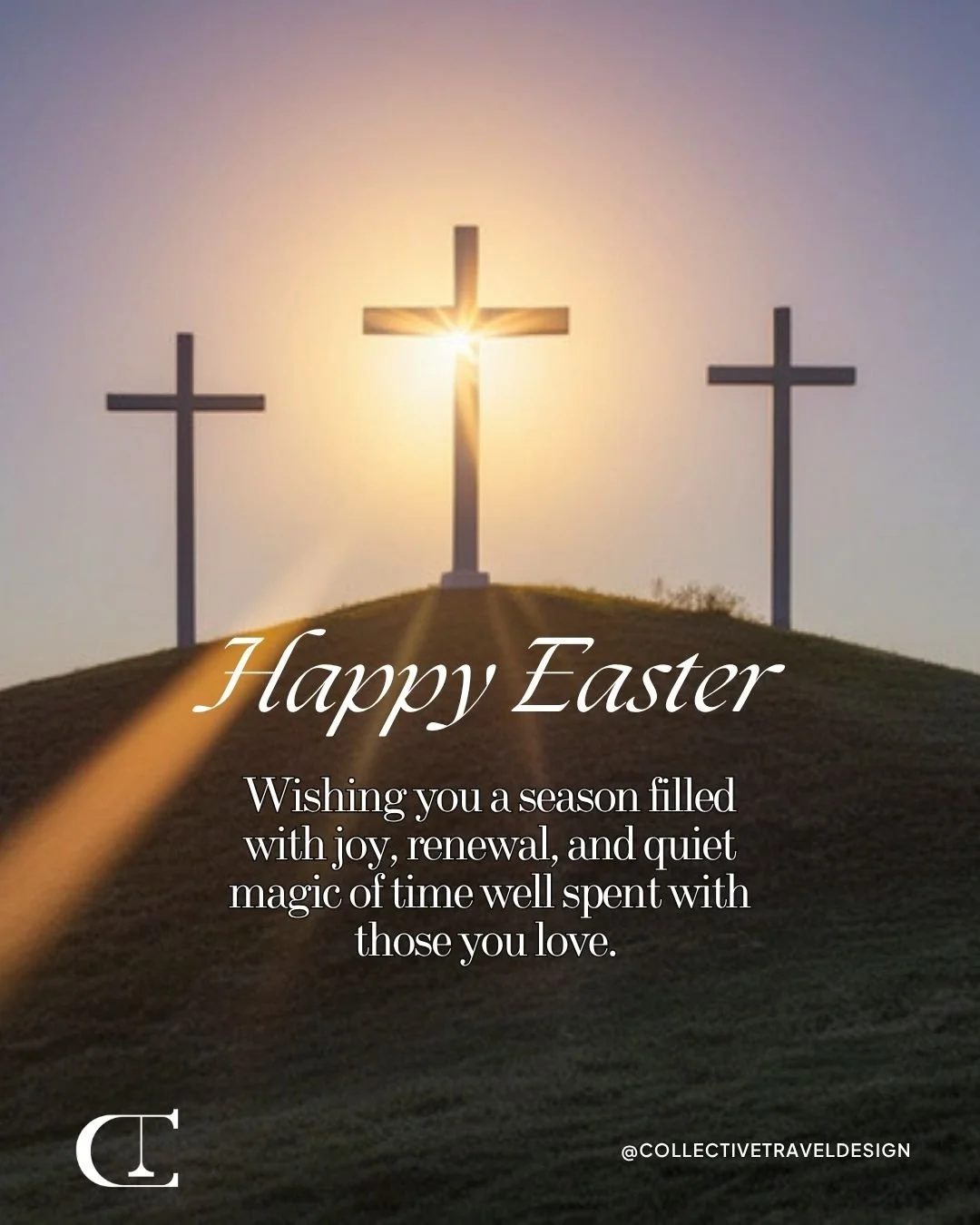Happy Easter from Collective Travel Design. 🌿

May this season be filled with light, renewal, and the quiet magic of time well spent with the people who matter most. No itinerary required  just love, laughter, and good company.

Wishing our incredib