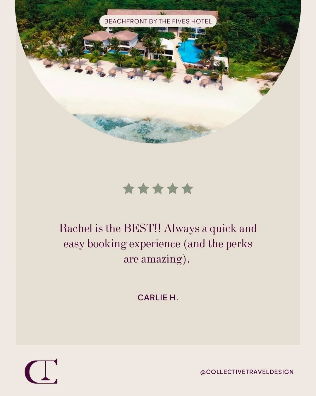 Who doesn&rsquo;t love a smooth booking process and extra perks? 😍 

Comment TRAVEL (then check your DMs) and let's start planning your next adventure!

#ClientFavorites #ClientReview #TravelDoneRight #ClientTestimonial #CollectiveTravel #Collective