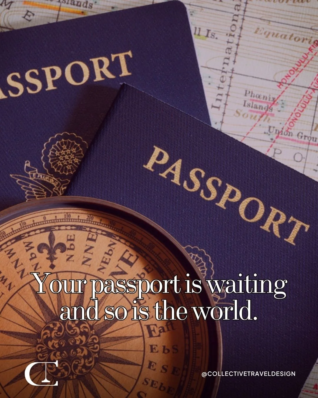 "The flights are out there. The villas, the views, the moments you'll talk about for years, they're all waiting. The only thing missing? A plan.

That's where we come in. 

At Collective Travel Design, we handle every detail of your luxury trave