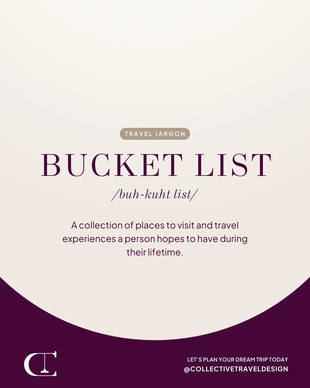 If you could book one bucket list trip today, where would you go? 💭🌅

#TopOfTheList #BucketListTravel #TravelJargon #CollectiveTravel #CollectiveTravelDesign