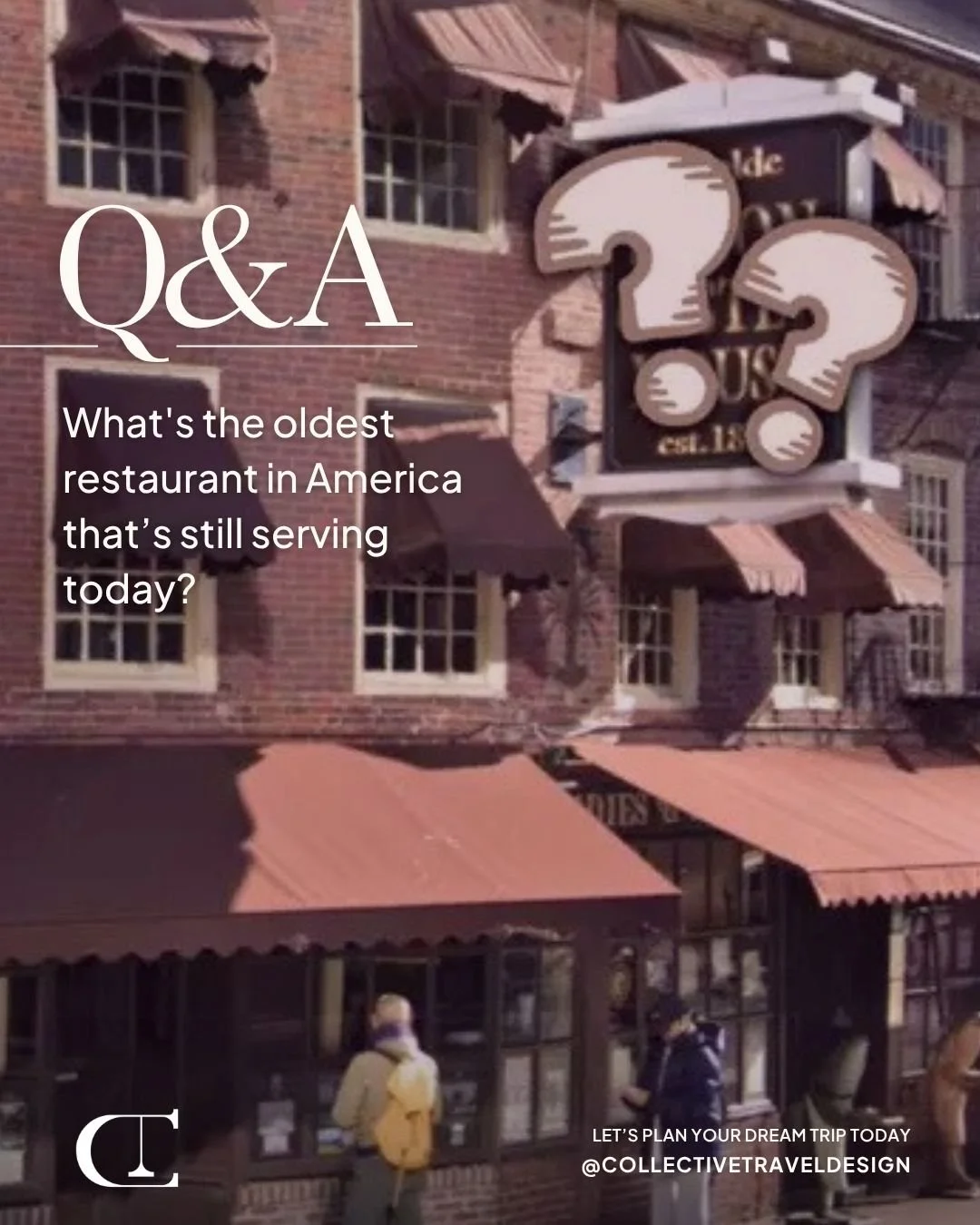 Founded in 1673, The White Horse Tavern in Newport, Rhode Island has welcomed everyone from colonial leaders to modern travelers. Proof that some travel experiences only get better with time.

Would you add this historic stop to your itinerary?

Comm