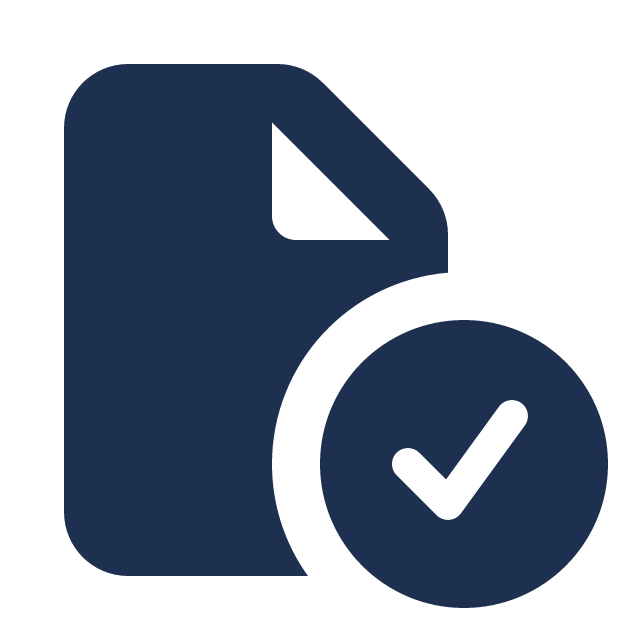 Certified document icon representing New Jersey apostille services
