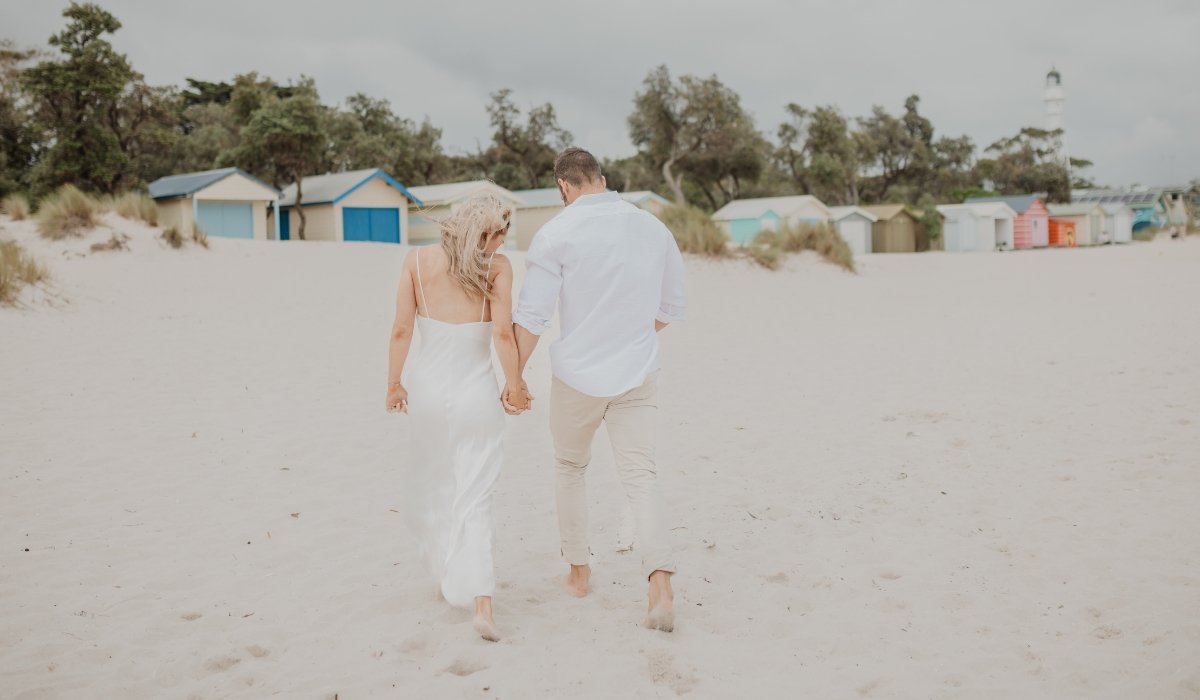 Emma & Tim's surprise beach elopement
