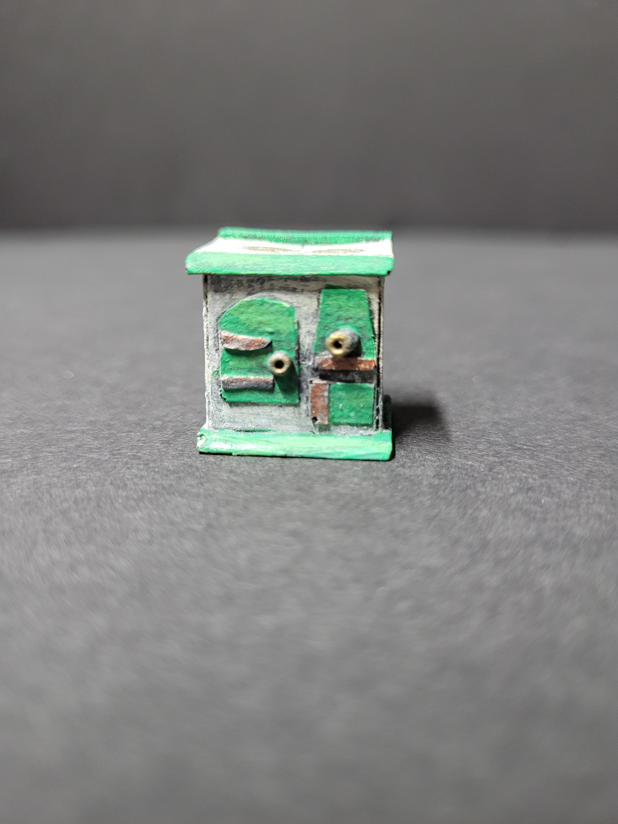 1/4 in Vintage Stove -Green