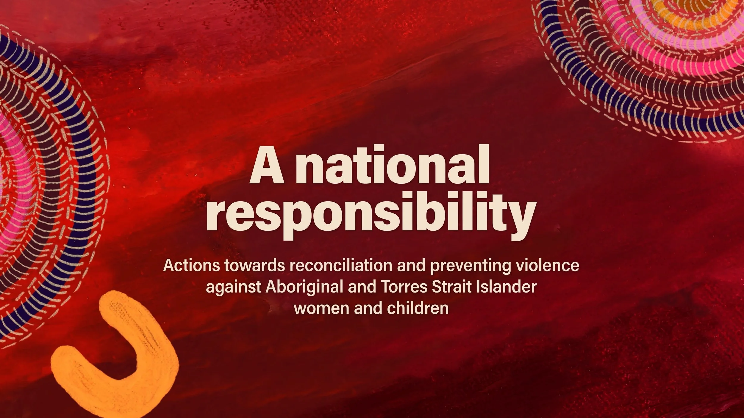 Our Watch: A National Responsibility