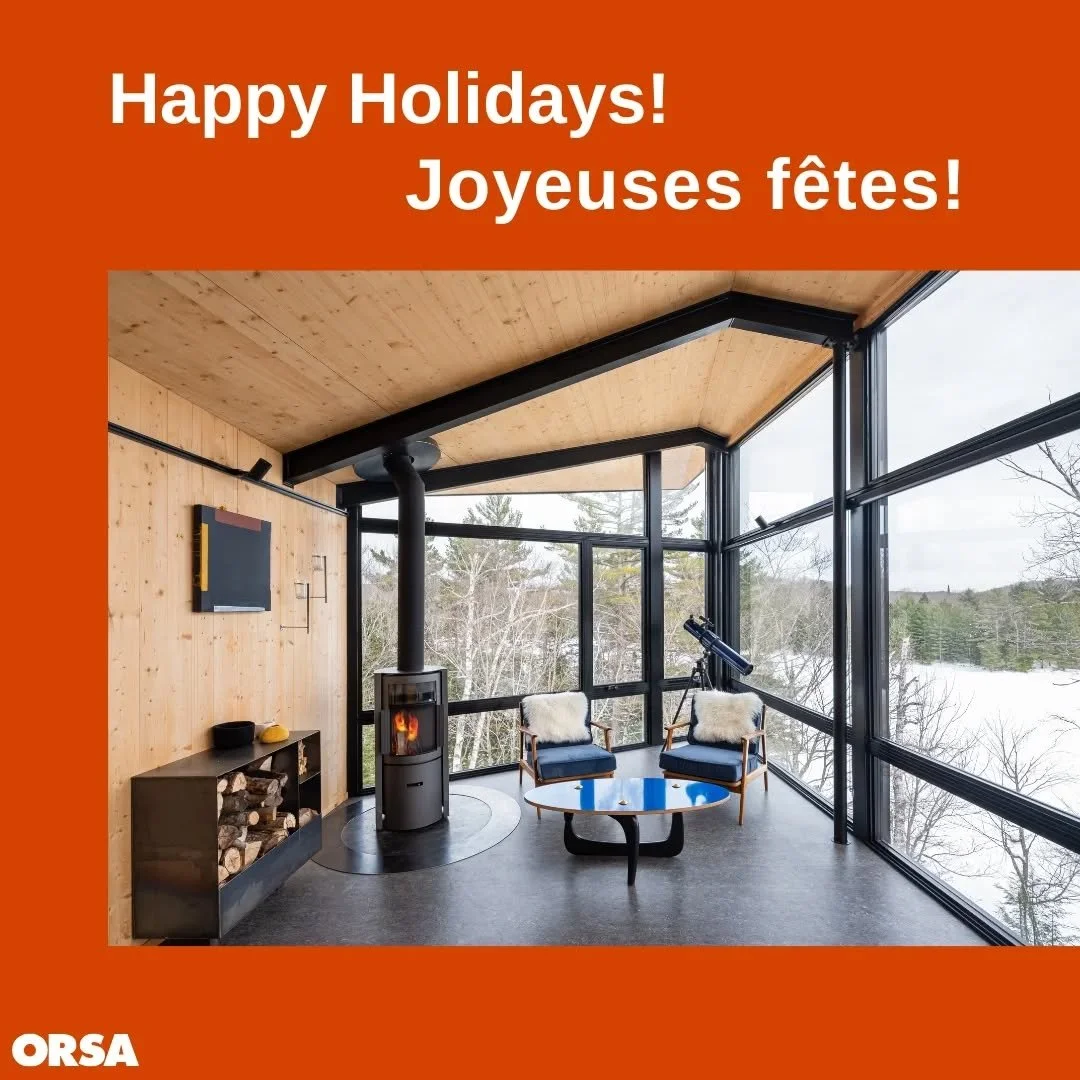 ✨❄️Happy Holidays and best wishes for 2025 from the Ottawa Regional Society of Architects❄️!✨

Thank you to all that made this year such a success, we look forward to great events and collaboration together in the New Year.

Project featured: m.o.r.e