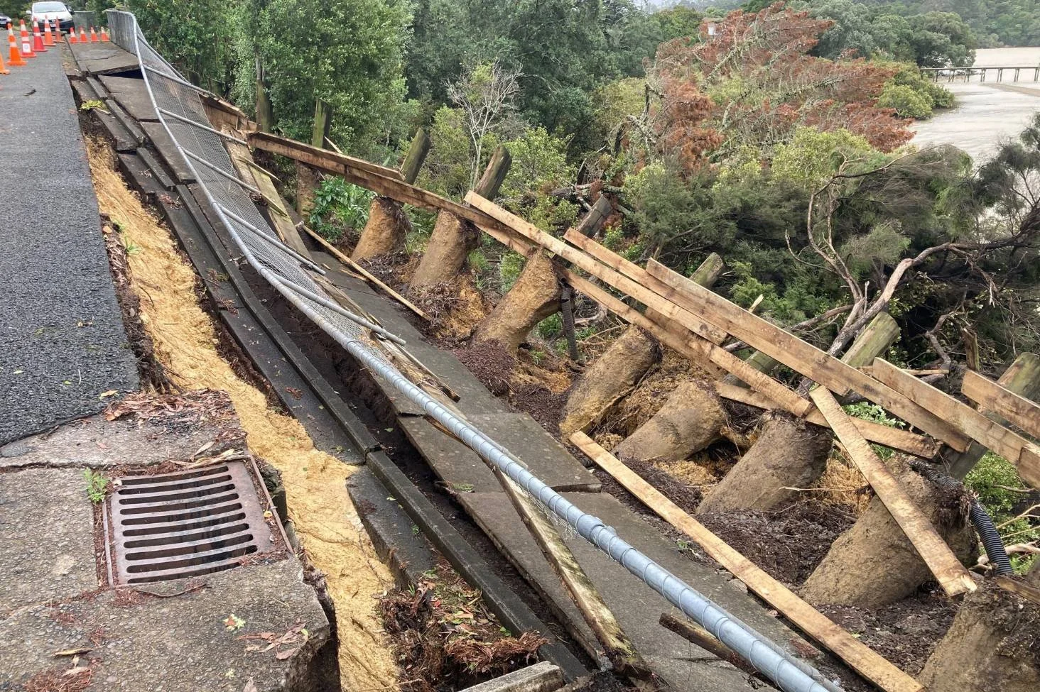 Twin Wharf Road Repair Plan