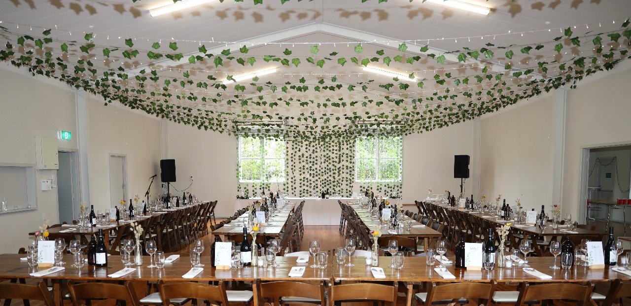 Interior Main Hall - Wedding set up
