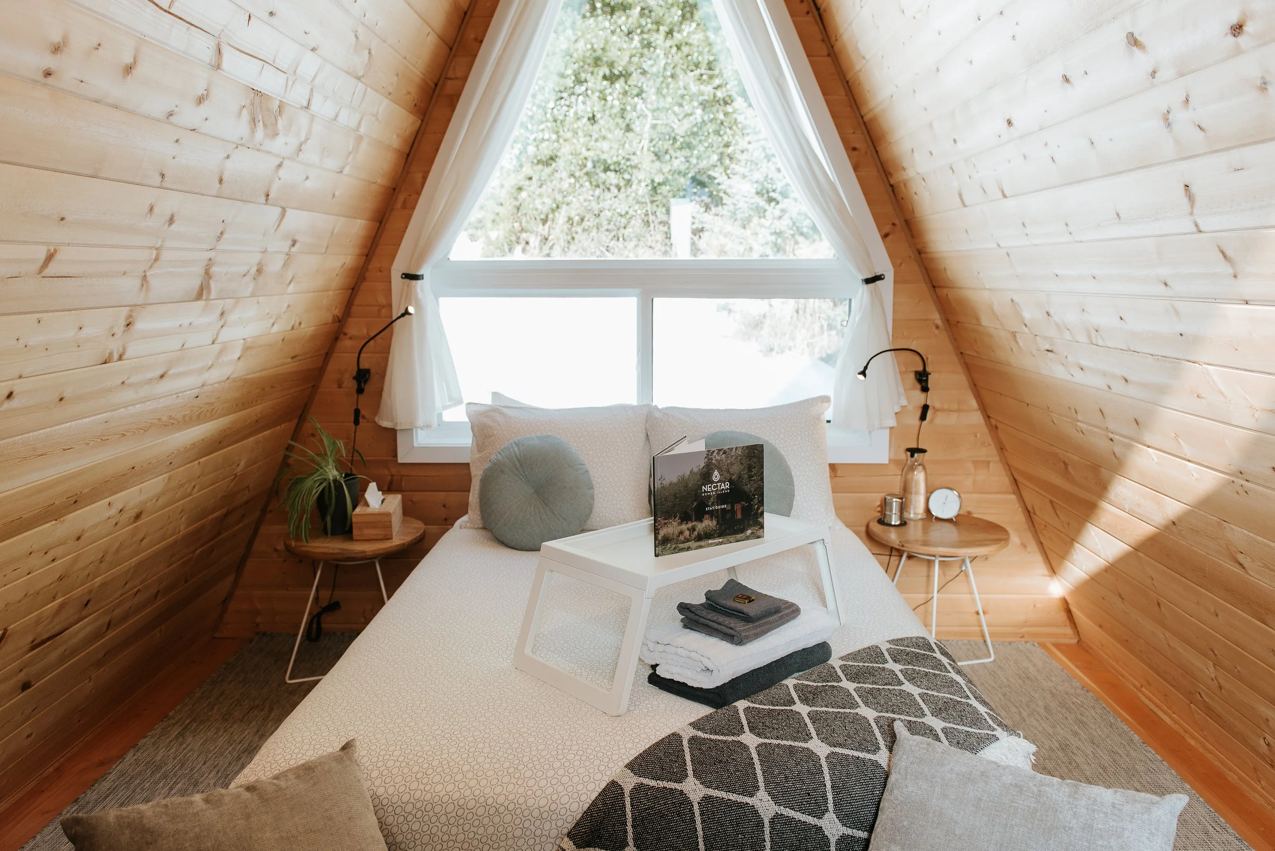 a-frame cottage