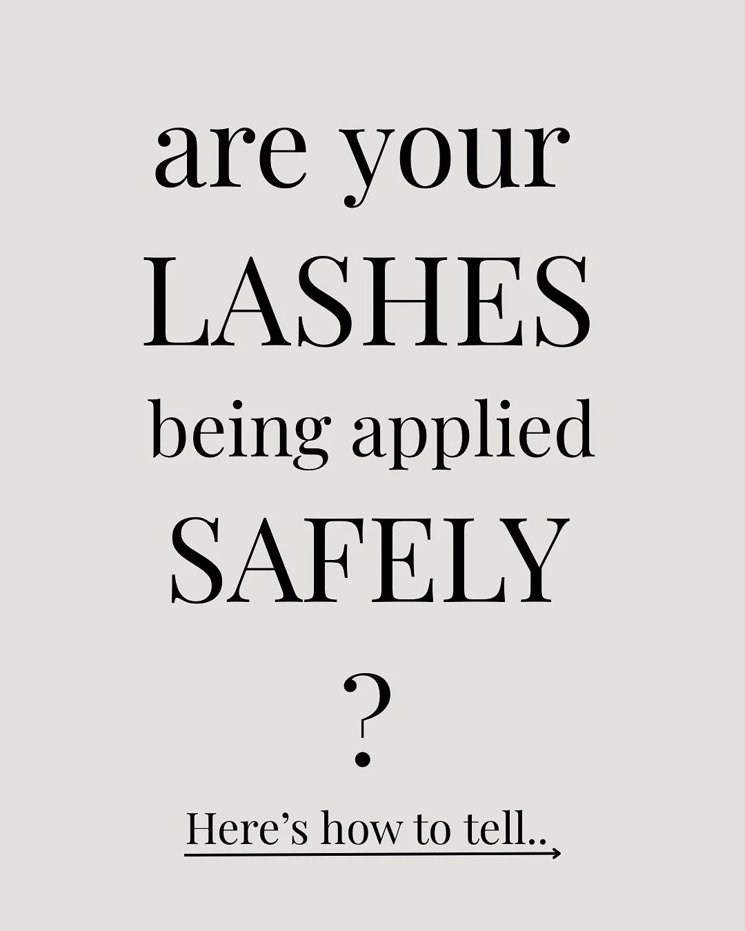 π Are your lash extensions being applied safely? Here’s how to tell…
When lashes aren’t applied correctly, you might see:
β Stickies (multiple extensions stuck together)
β Multiple naturals glued to one extension
β Heavy, oversiz