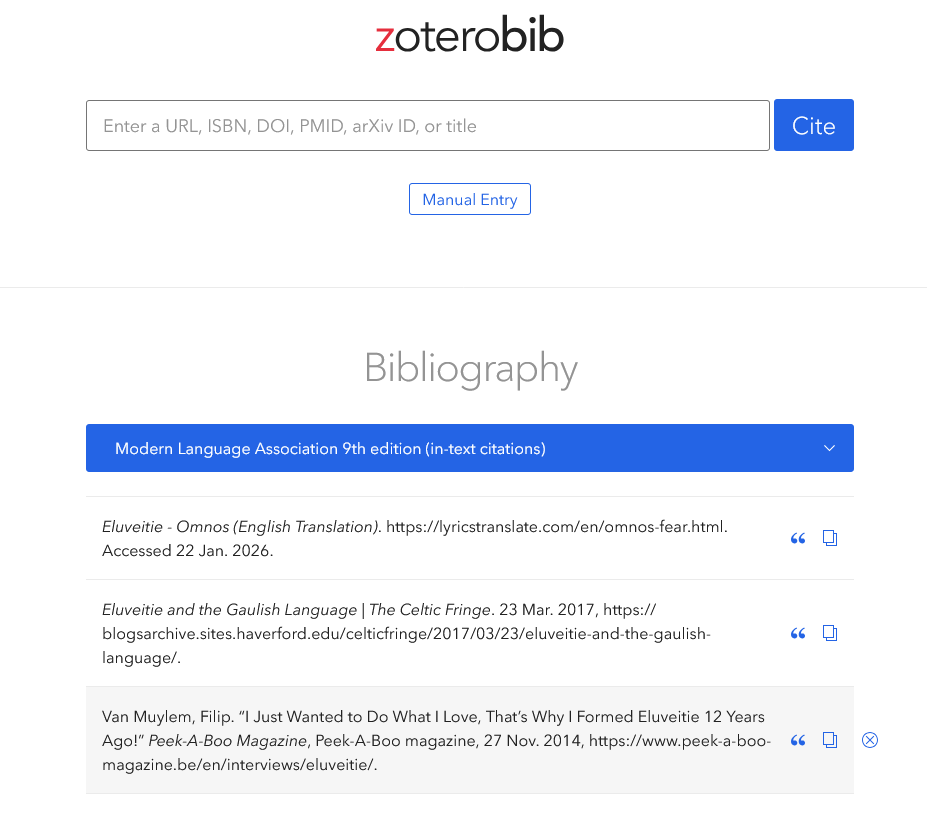 A Better Citation Generator