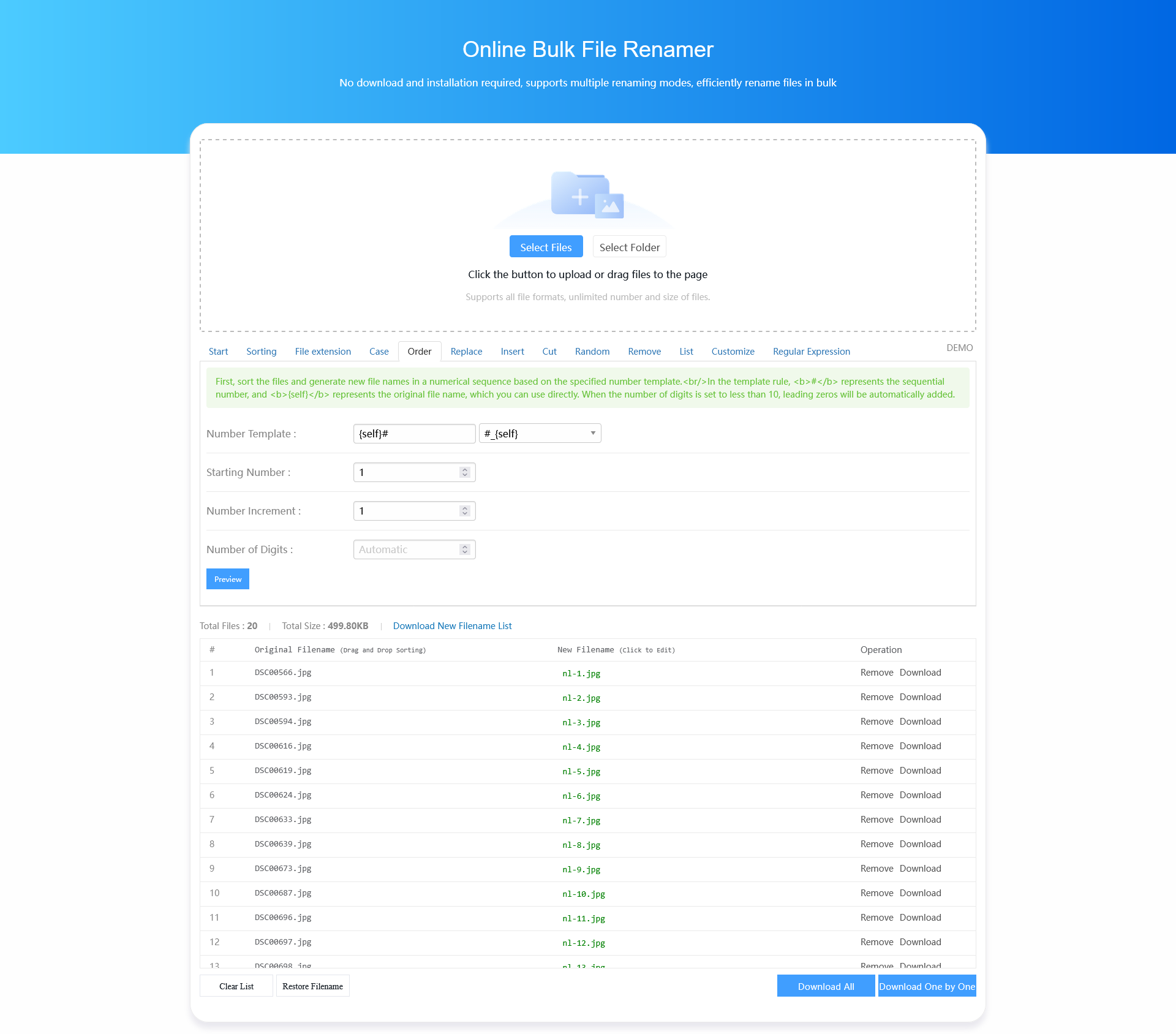 Batch File Re-Naming