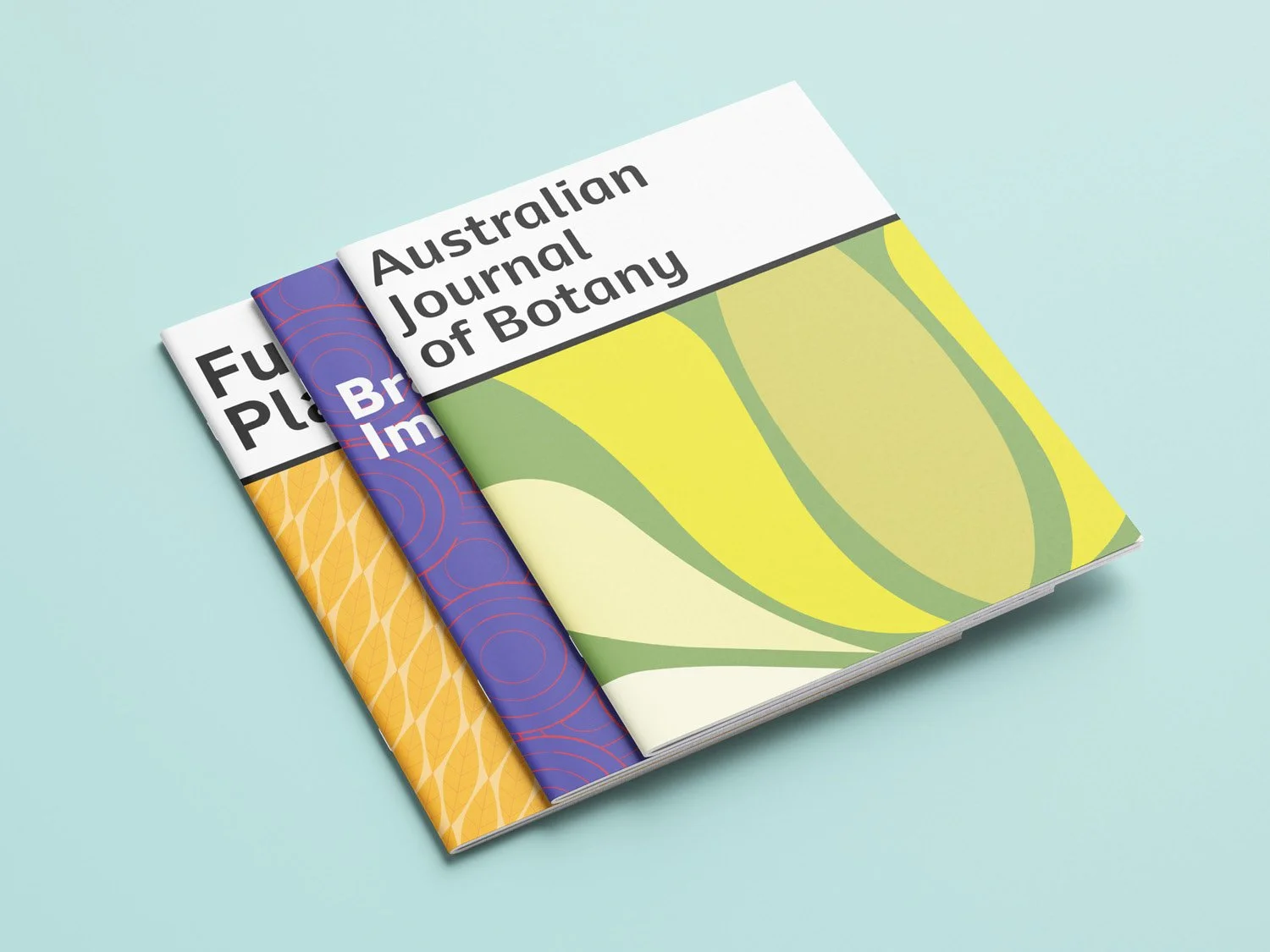 Journal cover designs; the journals are published only as online articles, and as such require cover art only; the branding for each journal covers numerous digital applications