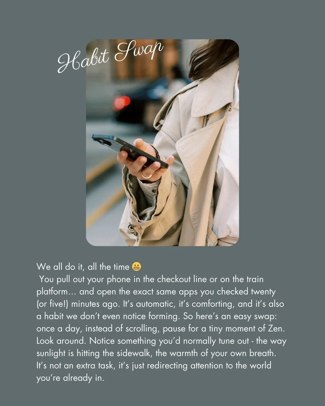 Micro-pauses build mindfulness without forcing you to &ldquo;meditate&rdquo; or add anything new to your plate. They interrupt autopilot and give your nervous system a breath of fresh air. Over time, these little moments of presence stitch together i