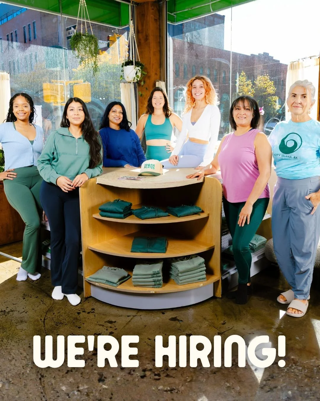 We&rsquo;re hiring 💙

We&rsquo;re looking for a certified Mat and/or Reformer Pilates instructor to add to our Saturday schedule in Mott Haven.

If you&rsquo;re enthusiastic, inclusive, solid on your cues, and love building real community in the roo