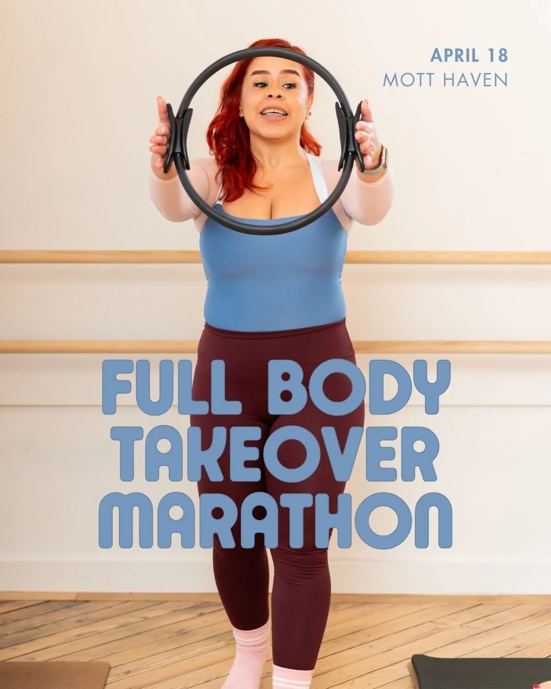 Don't worry, it&rsquo;s not that kind of marathon&hellip; no running required - except maybe the chill out kind on your back at the end of your Reformer session 😜

Full Body Takeover Marathon is a 3-part workshop designed to energize, strengthen, an