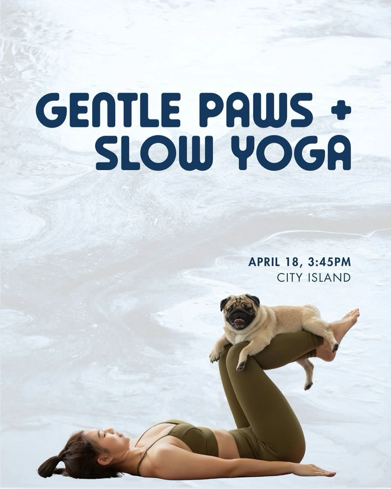 Insert obligatory downward dog joke here 🐶😜

Gentle Paws &amp; Slow Yoga is a soft, all-levels yoga session with @yogabug1 - easy flows, plenty of pauses, and a room full of very cute distractions roaming around. A playful chance to actually relax 