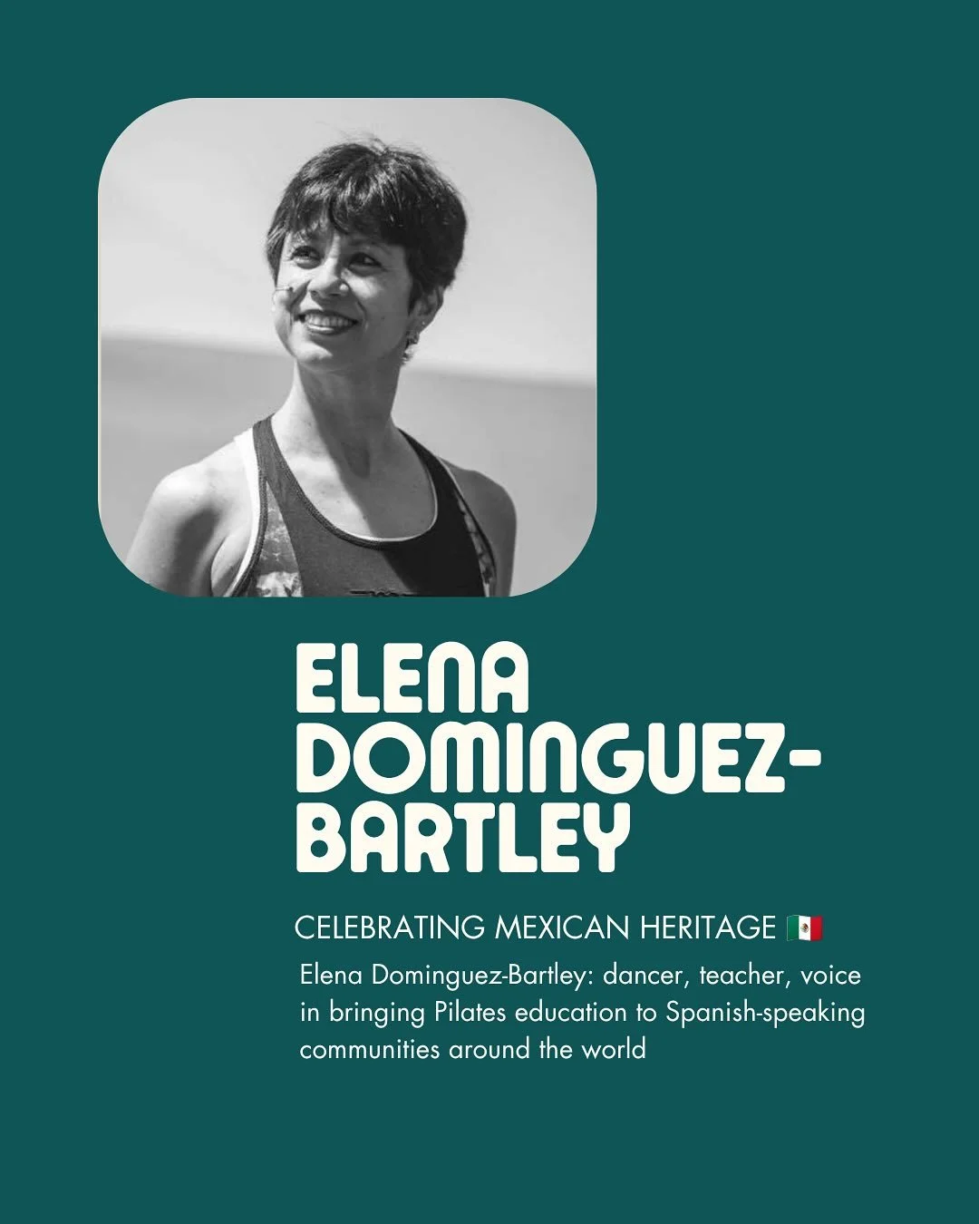 Hispanic Heritage Month might have come to an end, but we wanted to squeeze in one more extraordinary Latina powerhouse (pardon the pun): @elenabartley 🇲🇽

Earlier this month, we looked back at the remarkable contributions of Lolita San Miguel, a P
