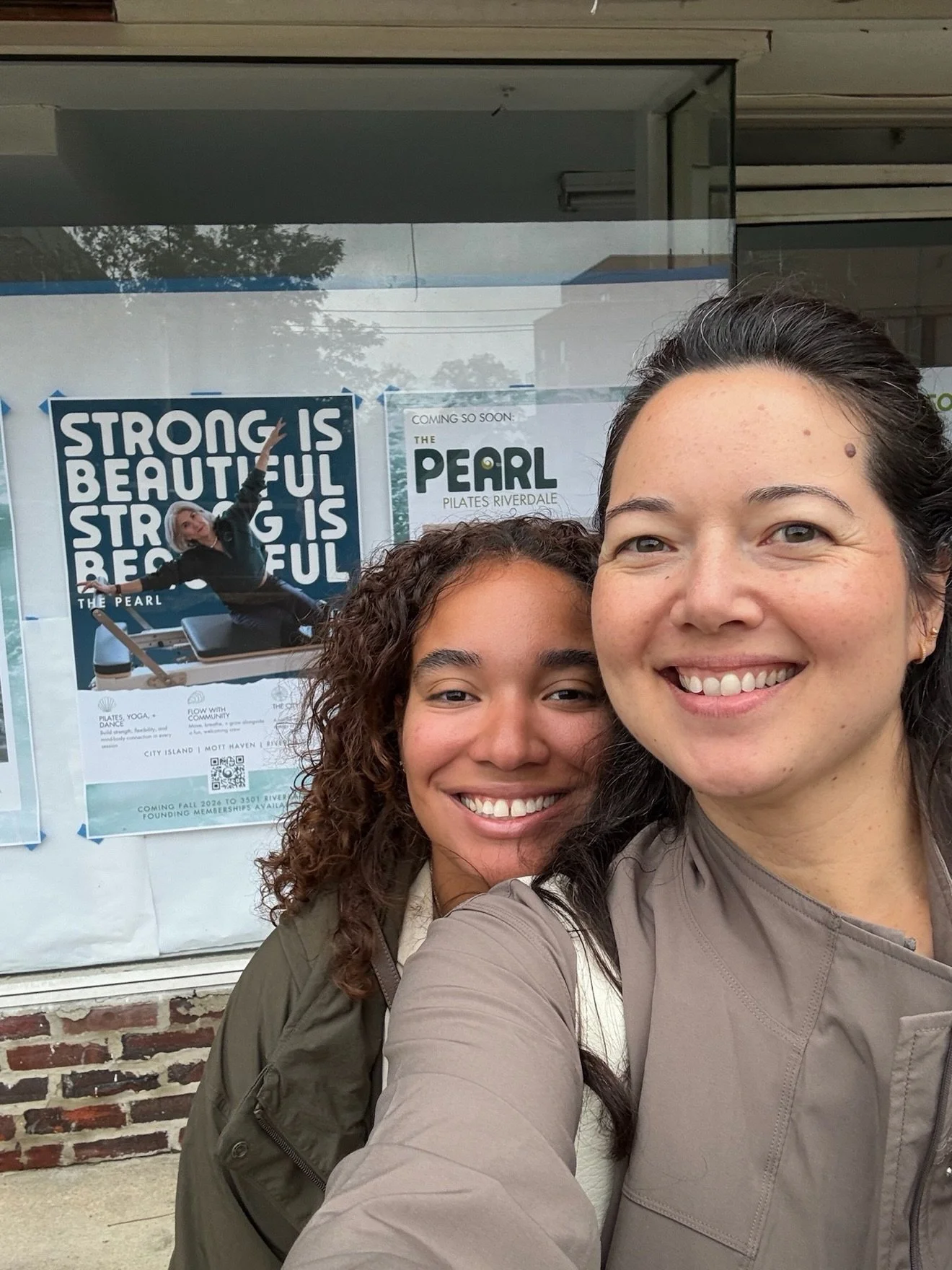 Riverdale, if you&rsquo;ve noticed two very excited women standing on the sidewalk grinning at a building, that was us. @ddenisedoespilates (your future Riverdale studio manager!) and I couldn&rsquo;t resist stopping by to say hi to our new home, and
