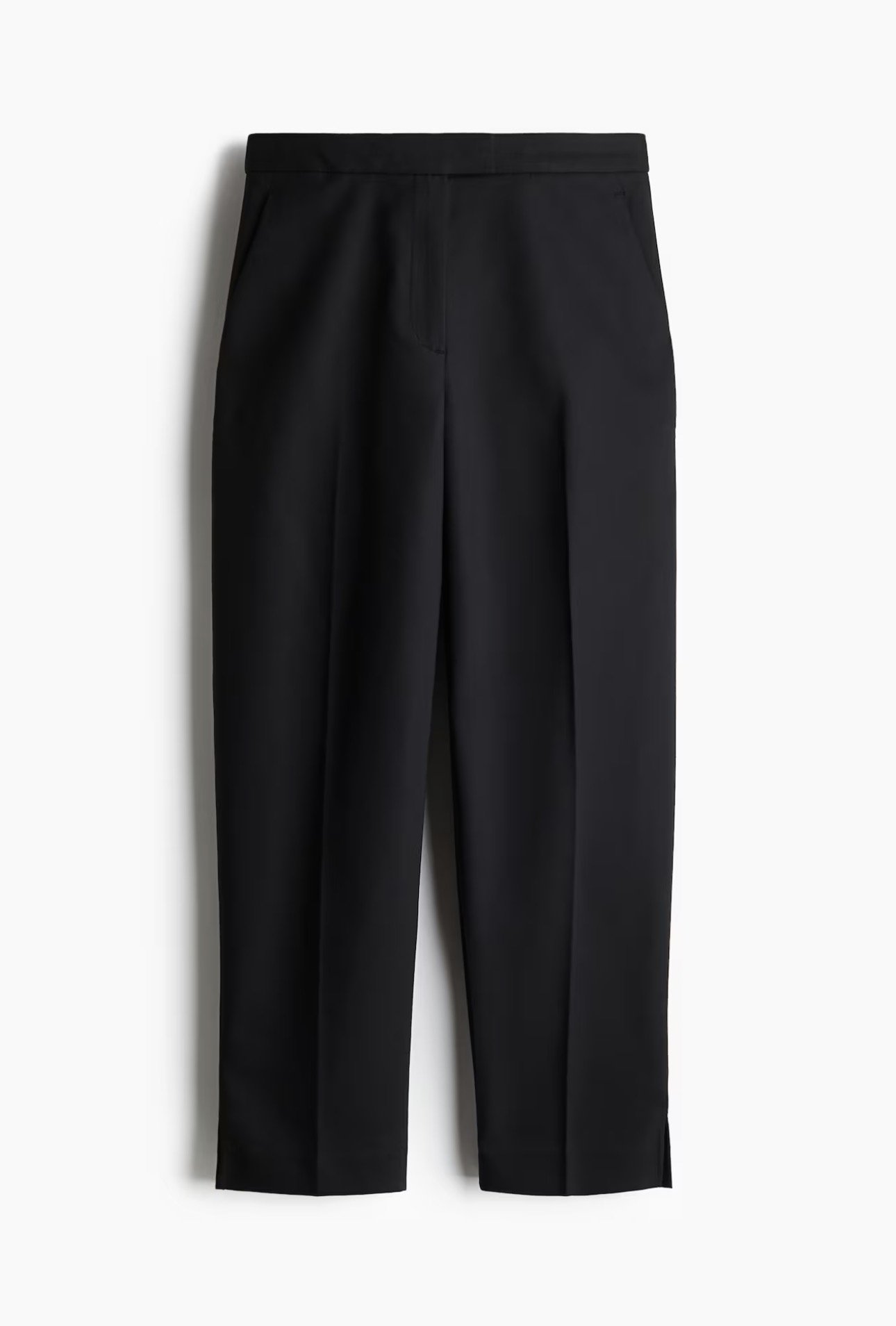 Pantalón de mujer cigarette sastre negro H&M