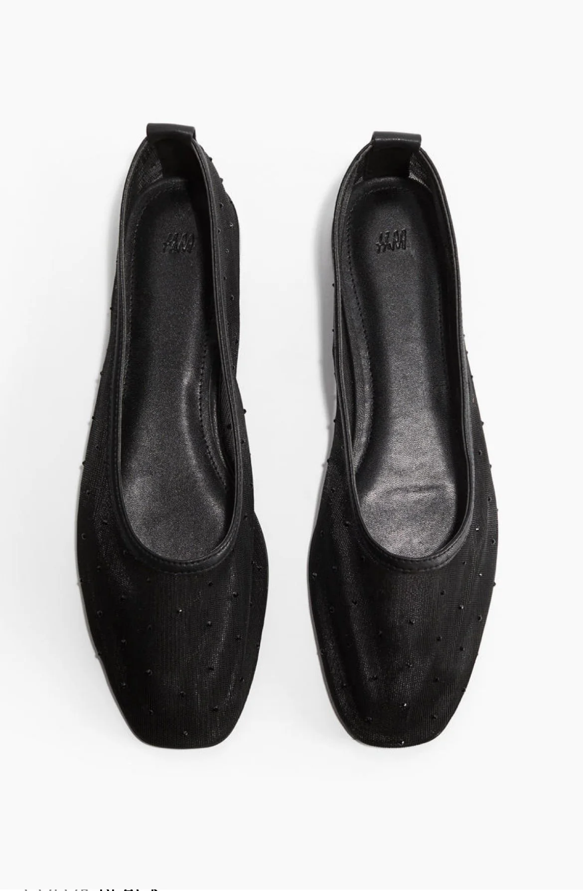 Balerinas con strass negras H&M