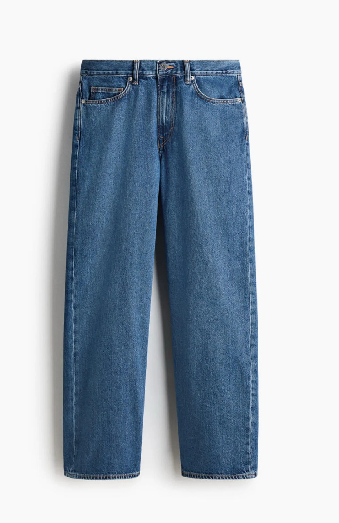 Jeans relaxed azul denim H&M
